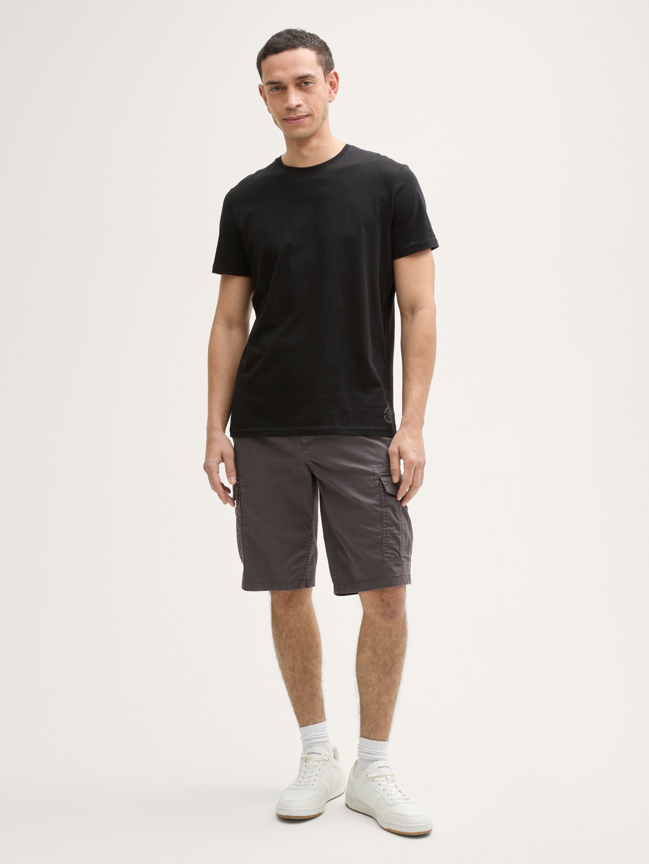 Tom Tailor_Cargo Shorts with Pockets_1044709_37217_01