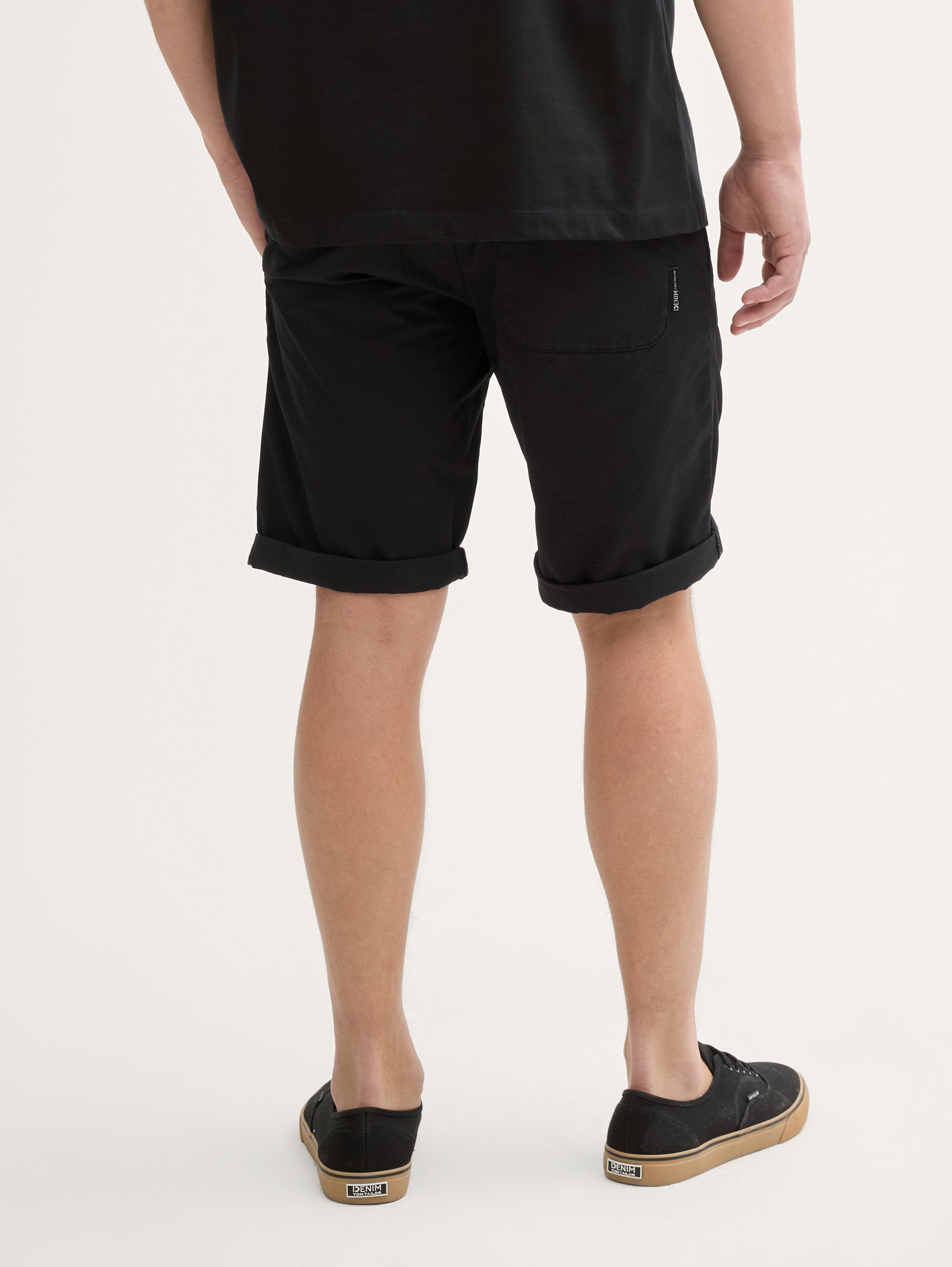 Tom Tailor_Regular Shorts with Elasticated Cotton Waistband_1044832_29999_02