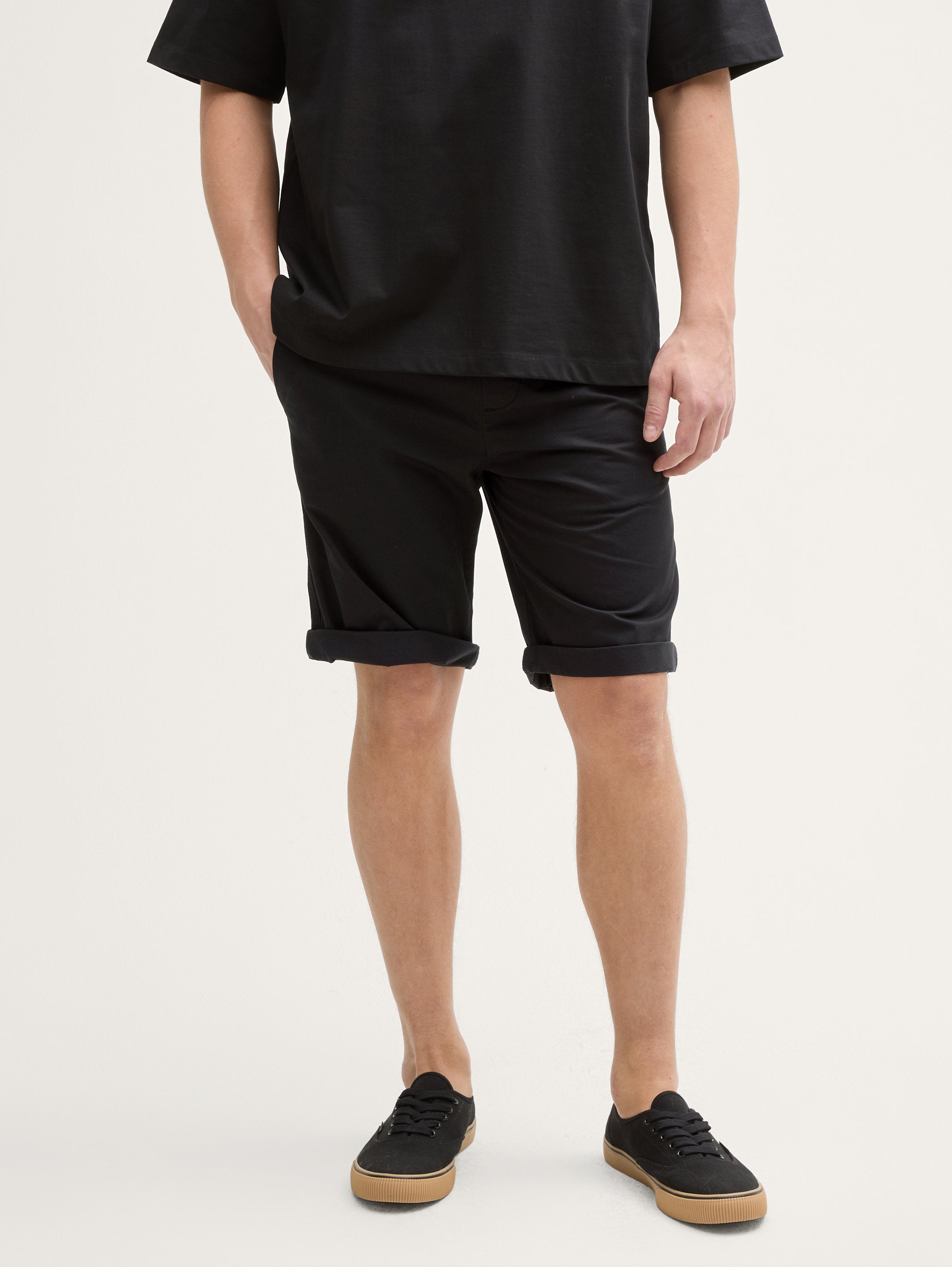 Tom Tailor_Regular Shorts with Elasticated Cotton Waistband_1044832_29999_04