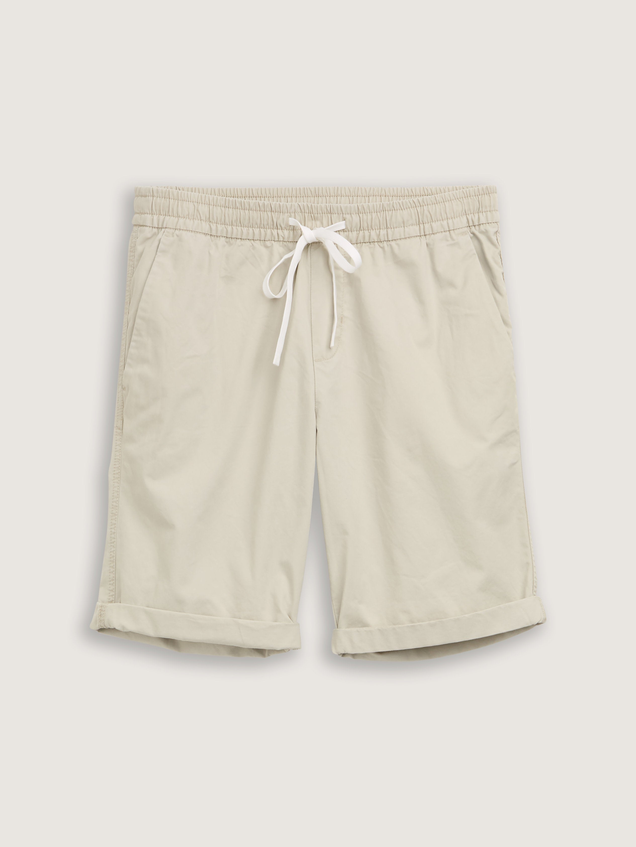Tom Tailor_Regular Shorts with Elasticated Cotton Waistband_1044832_35723_06