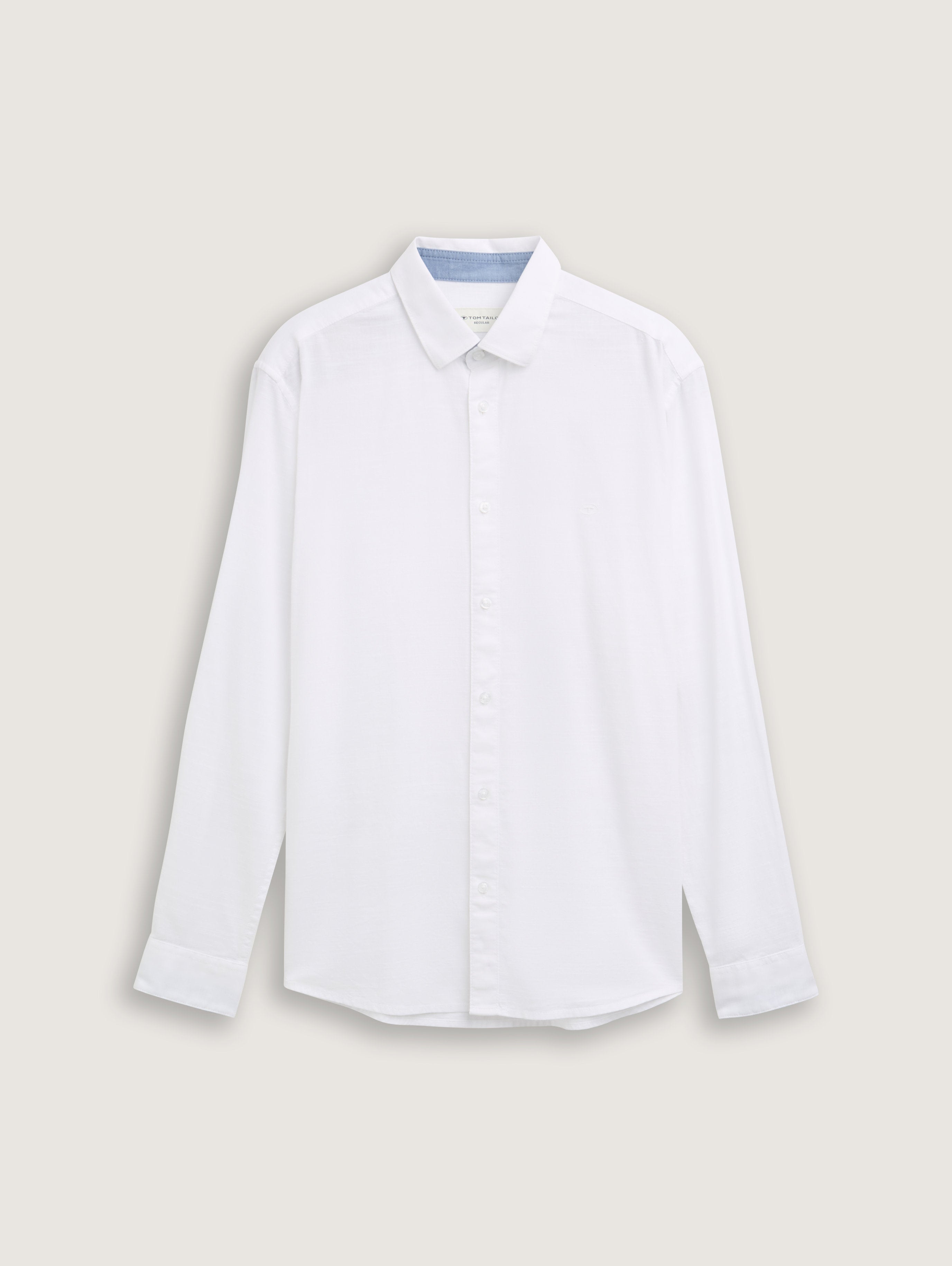 Tom Tailor_Regular Fit Shirt with Logo Embroidery_1045087_20000_06