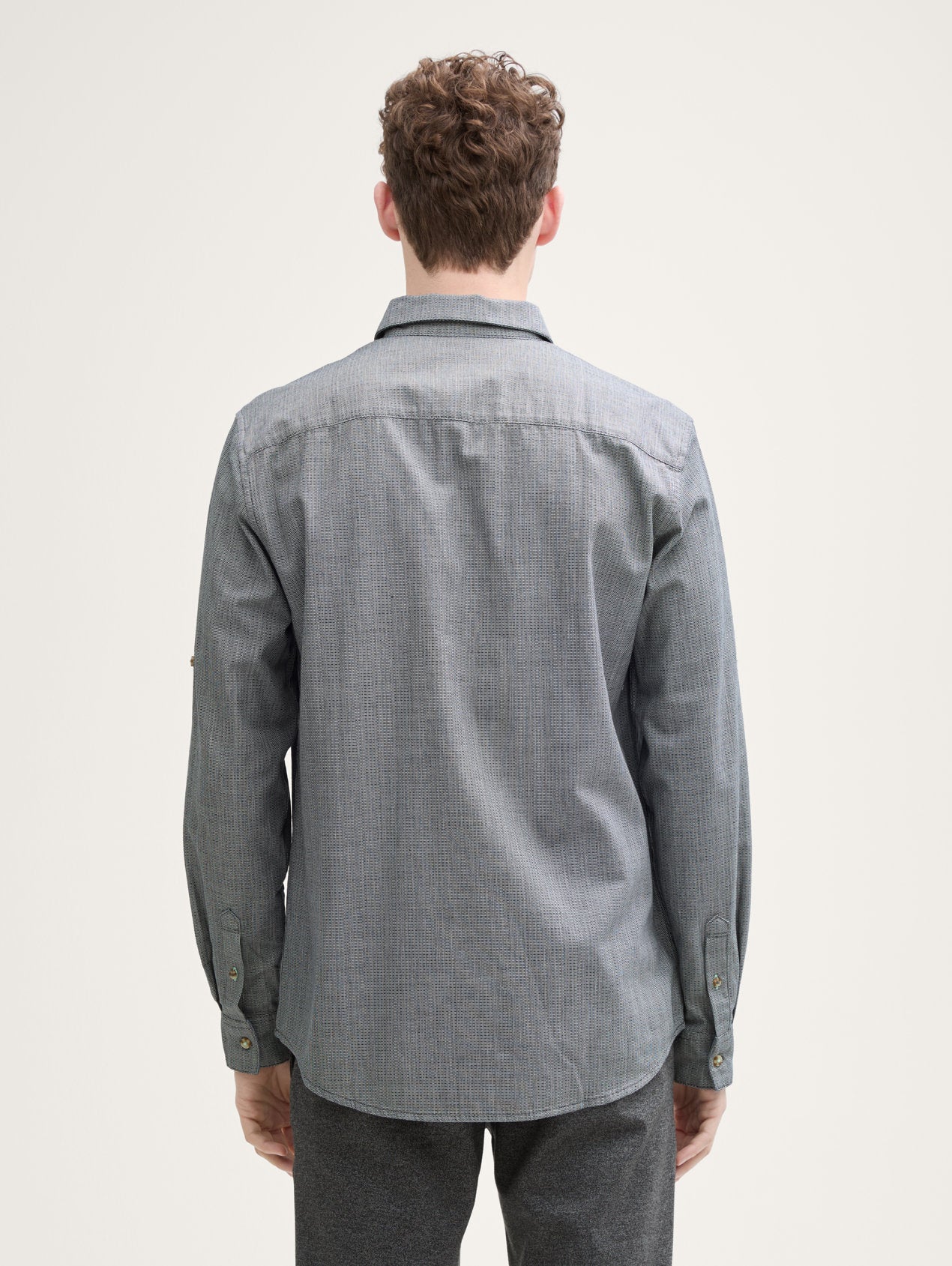 Tom Tailor_Regular Fit Shirt with Adjustable Sleeve Length_1045091_37298_03