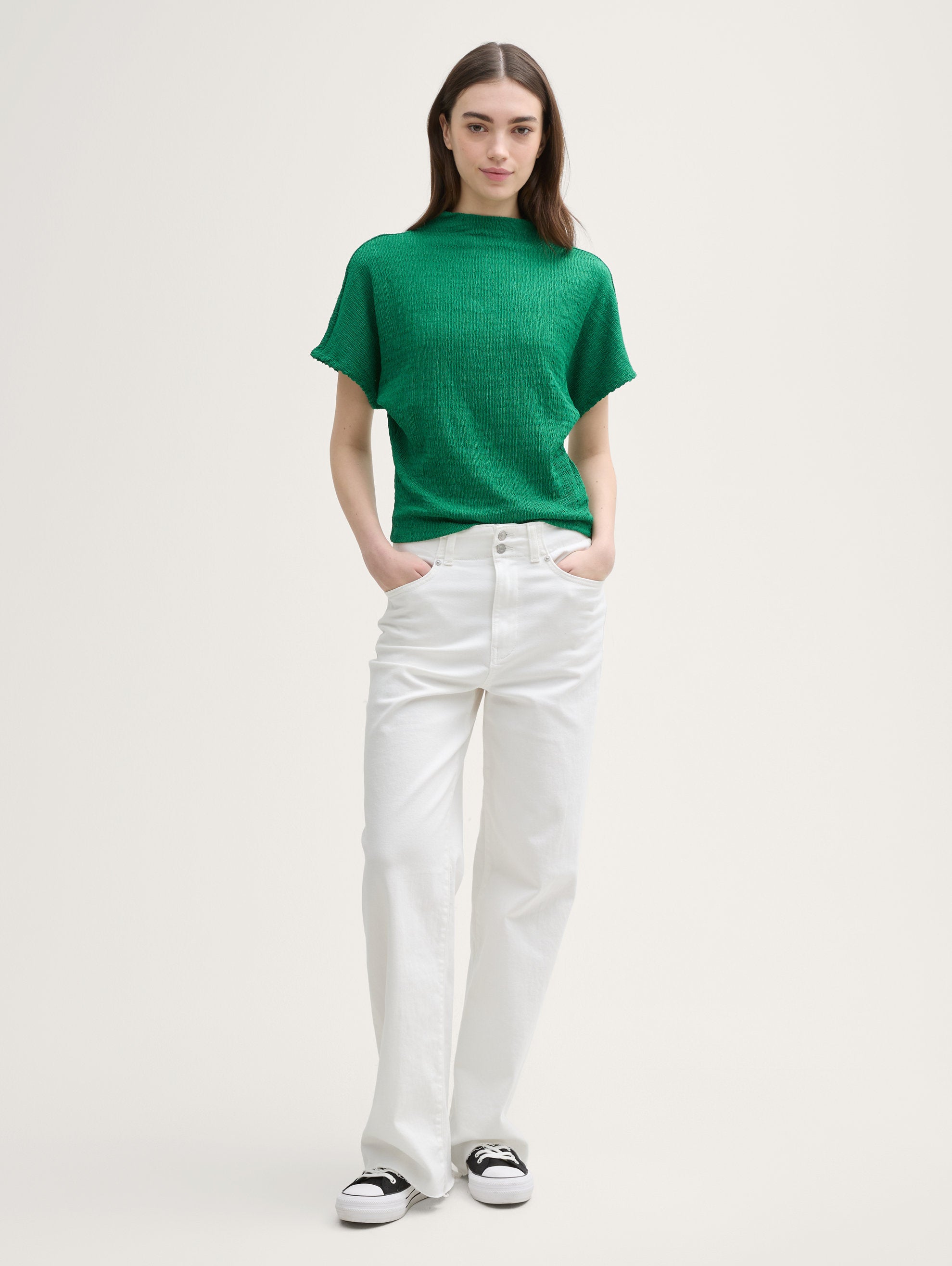 Tom Tailor_T-Shirt with Batwing Sleeves_1045442_14581_02