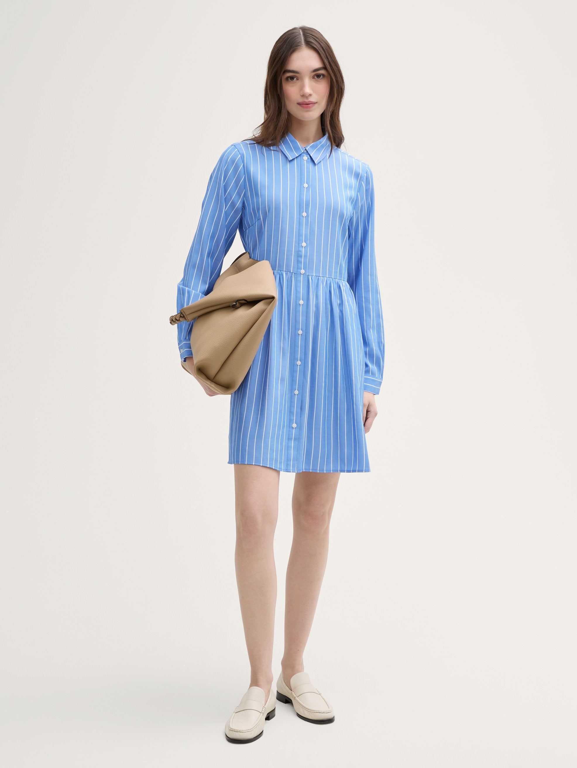 Tom Tailor_Mini Blouse Dress with Striped Pattern_1045457_37406_02