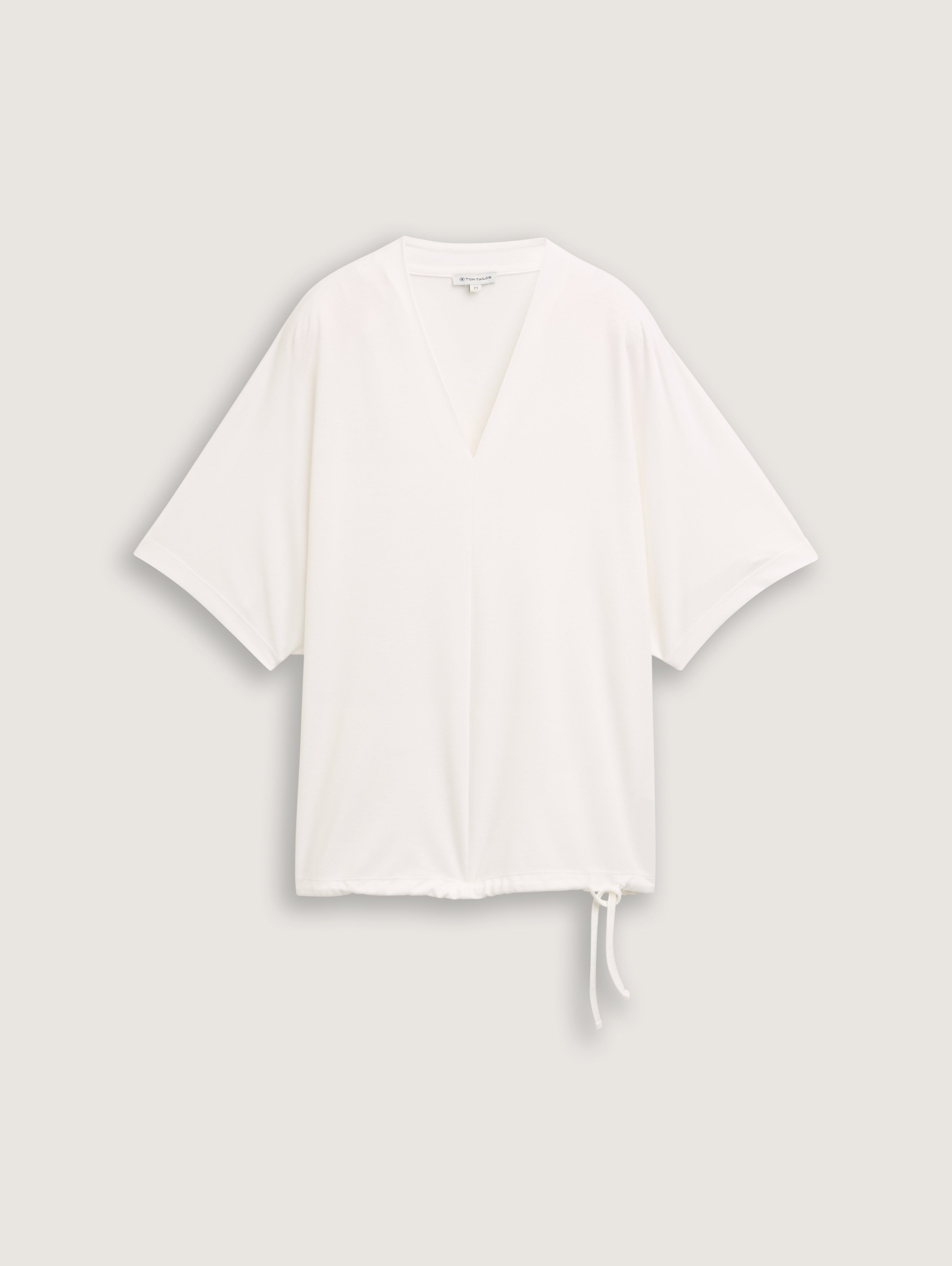 Tom Tailor_T-Shirt with a V-Neckline_1045553_10315_06