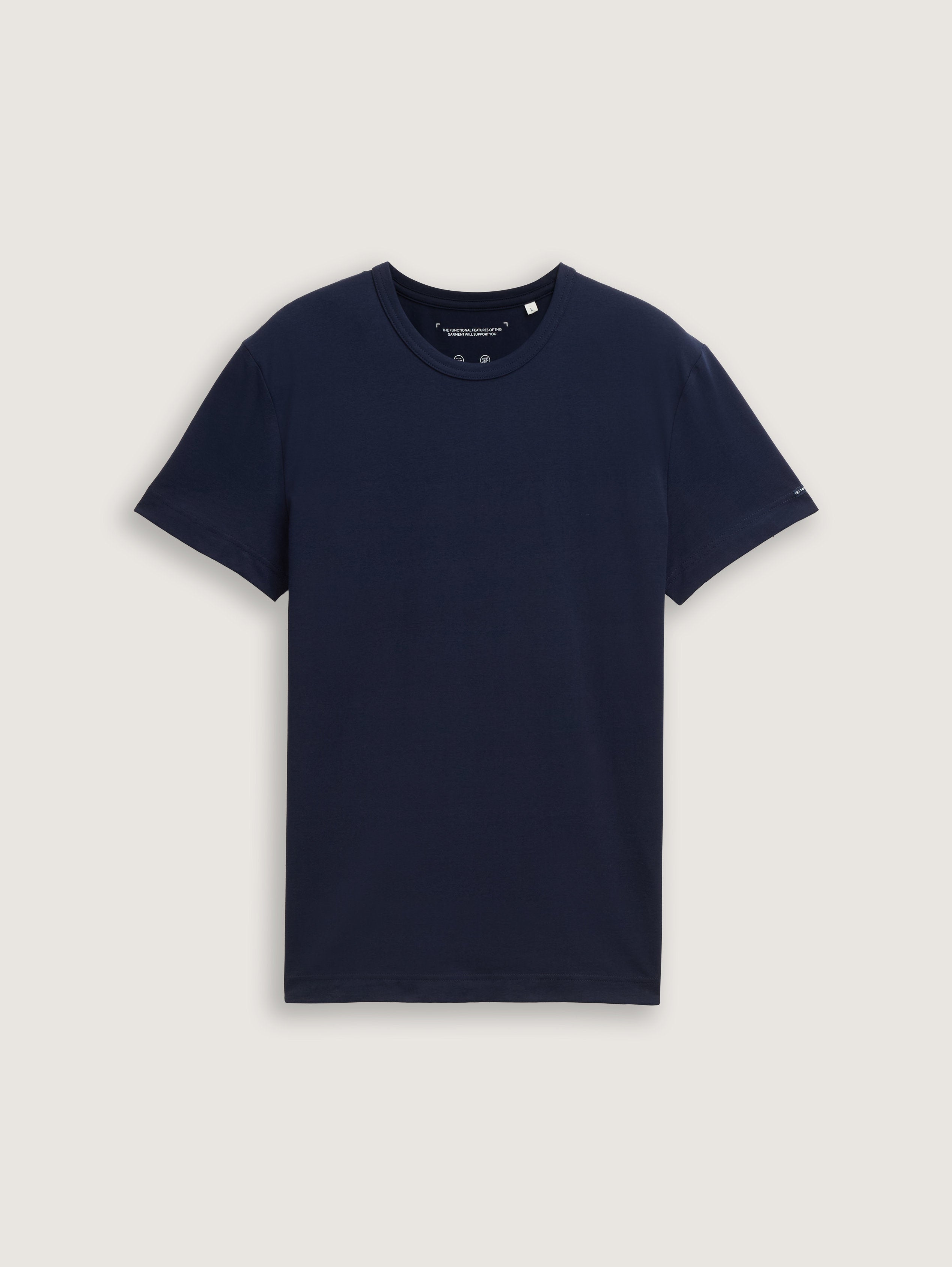 Tom Tailor_Slim Fit T-Shirt with Stretch_1045626_10668_06