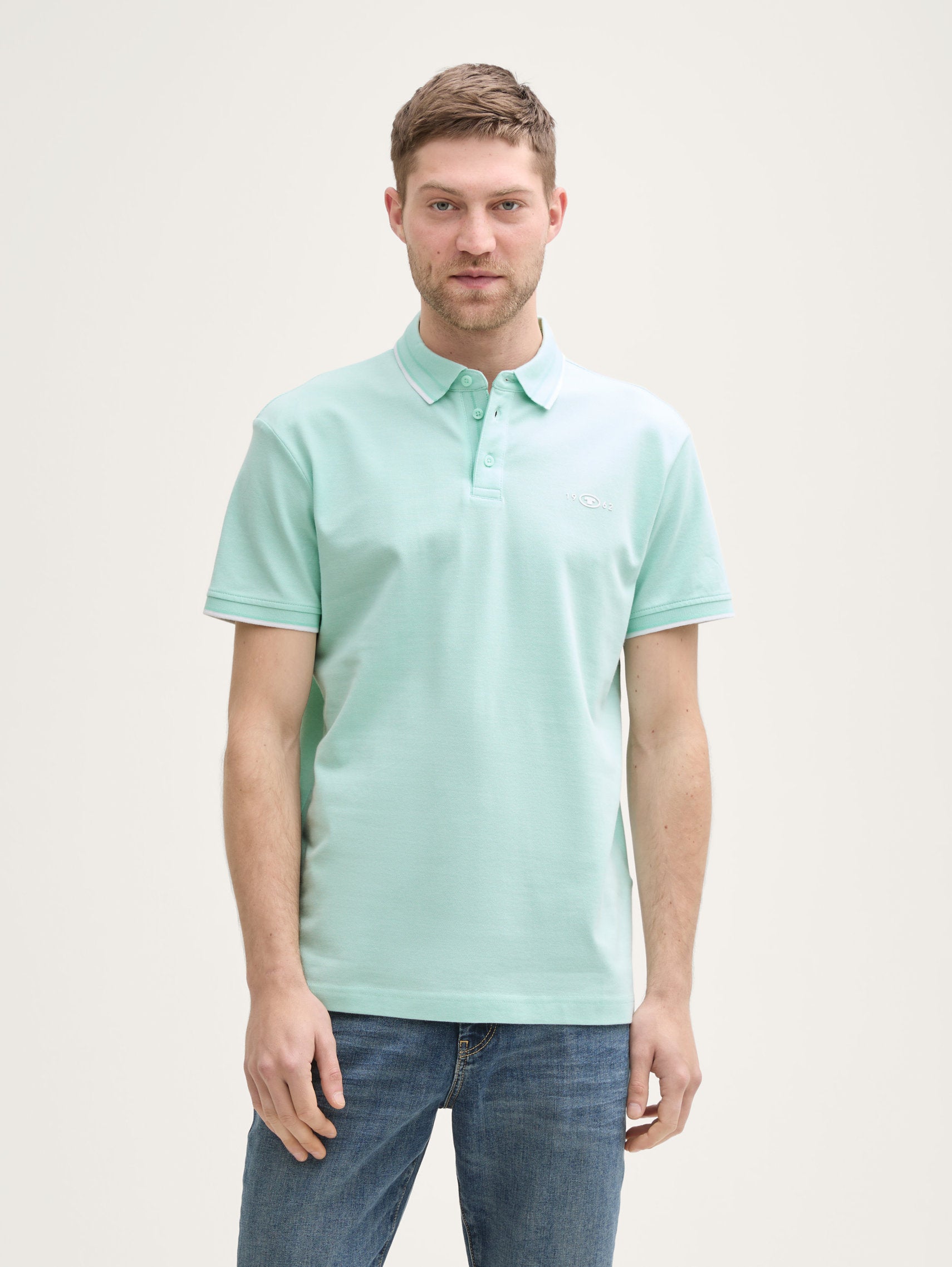 Tom Tailor_PiquŽ Polo Shirt with Stretch_1045629_37457_01