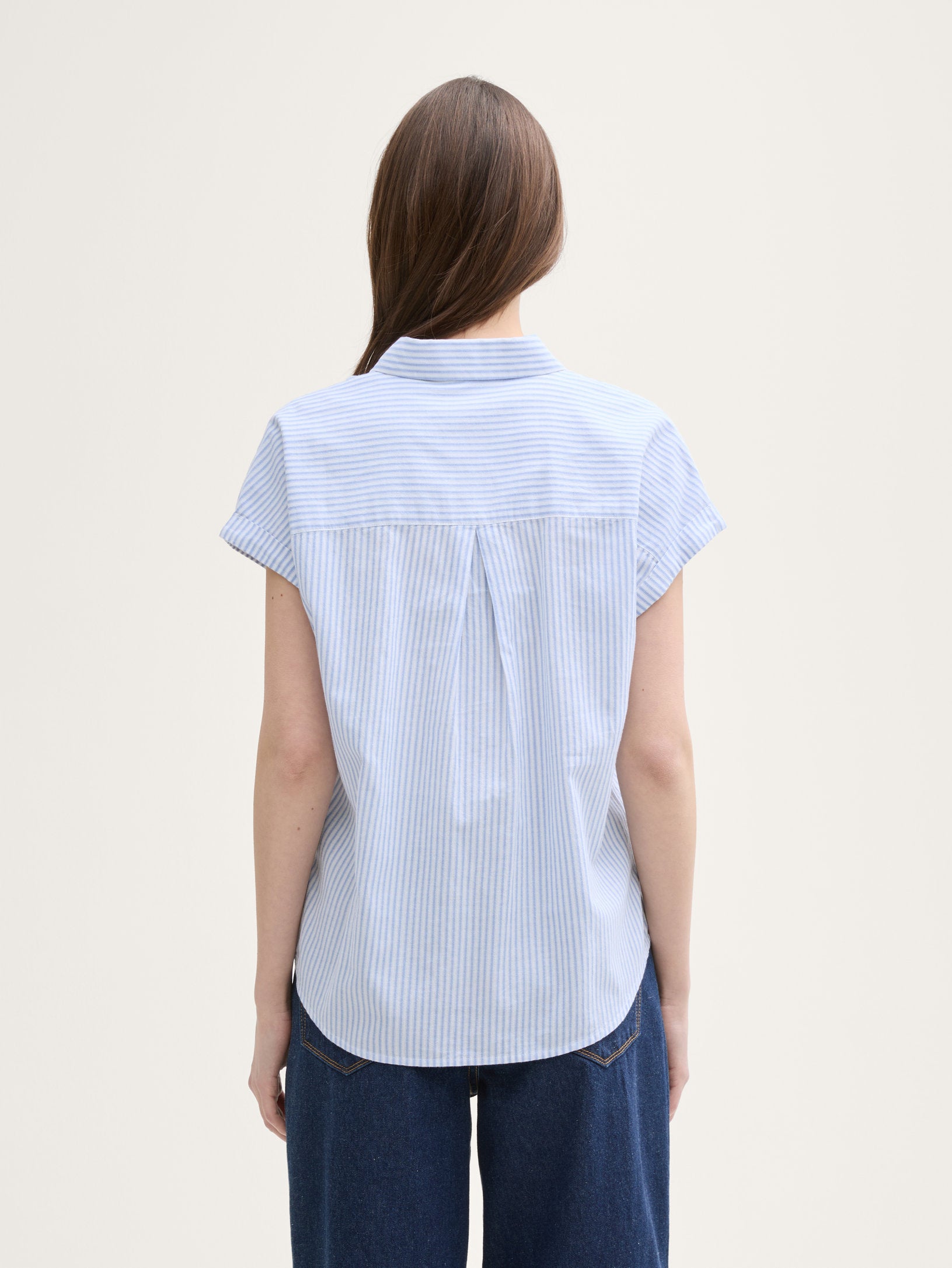Tom Tailor_Loose Fit Blouse with Striped Pattern_1045764_37254_03