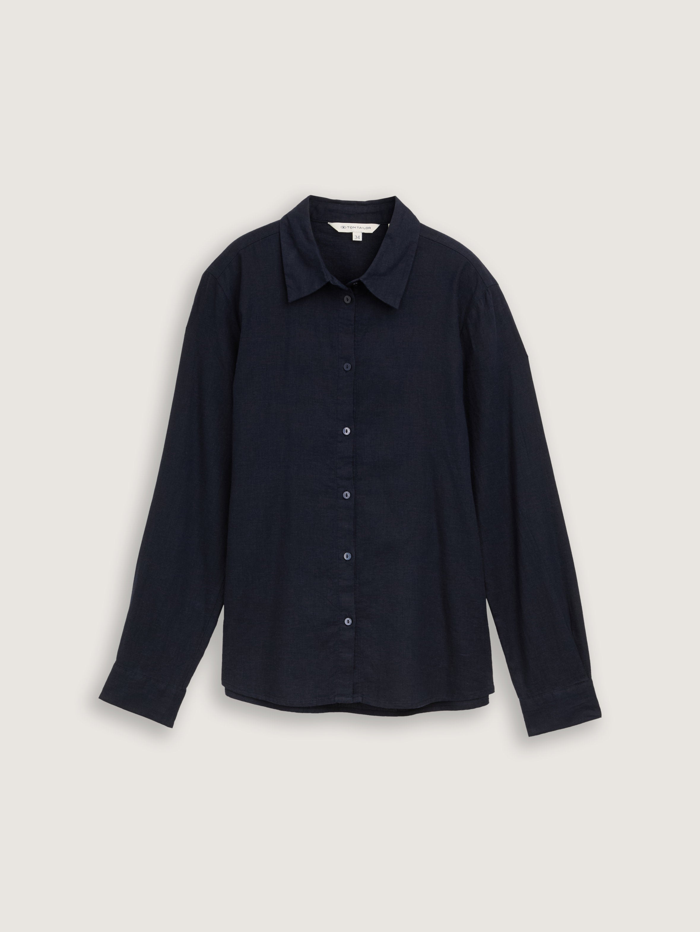 Tom Tailor_Shirt Blouse with Linen Content_1045770_10668_06