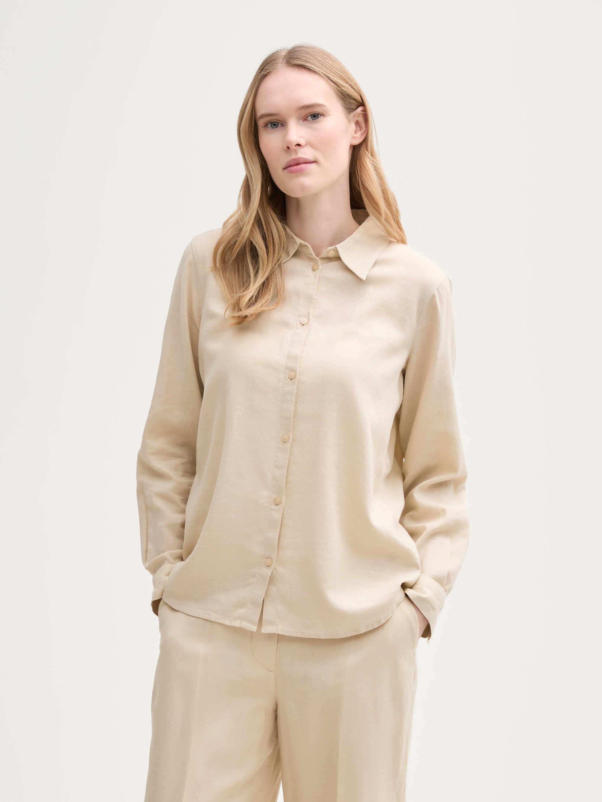 Tom Tailor_Shirt Blouse with Linen Content_1045770_21650_01
