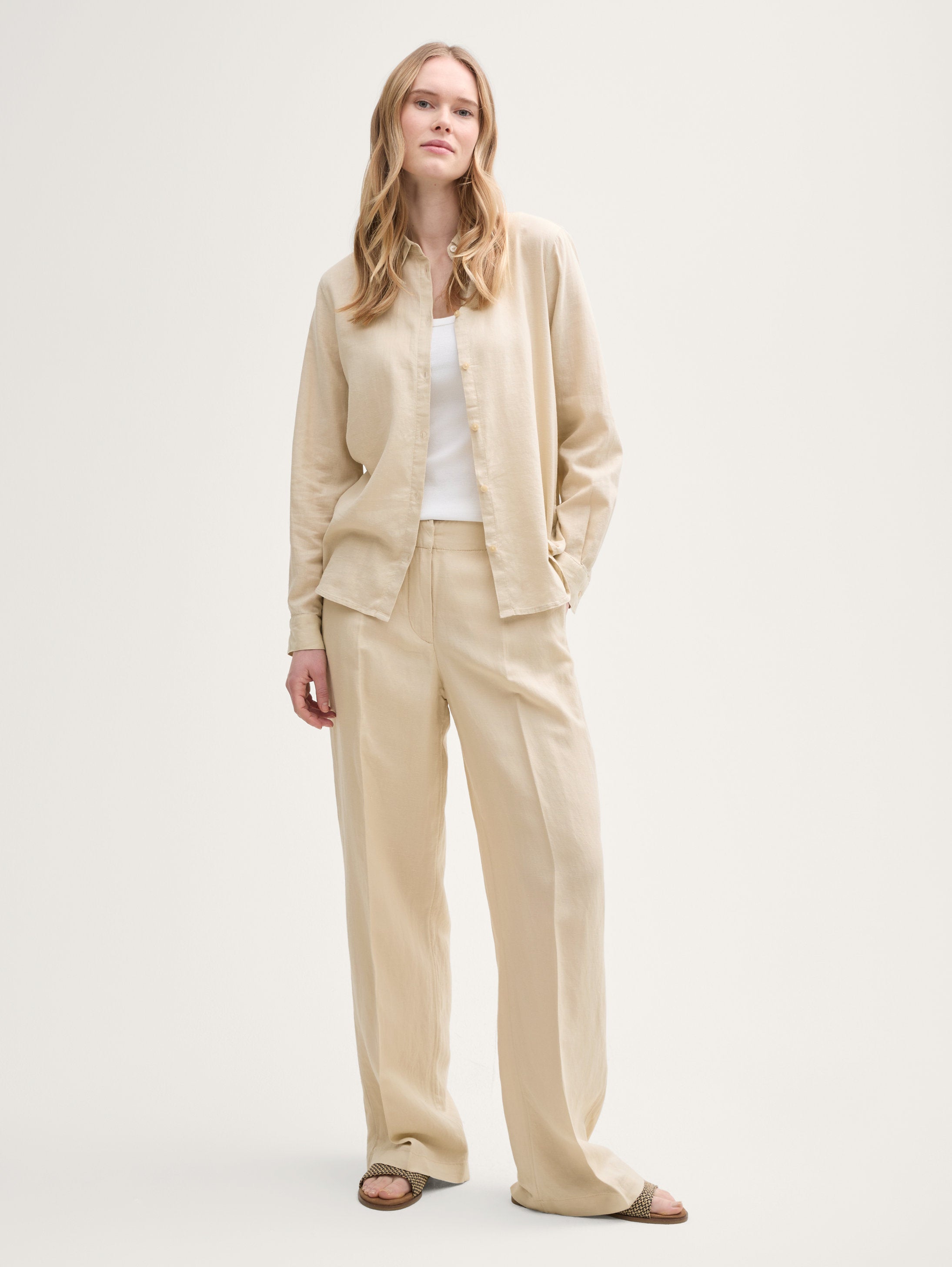Tom Tailor_Shirt Blouse with Linen Content_1045770_21650_02