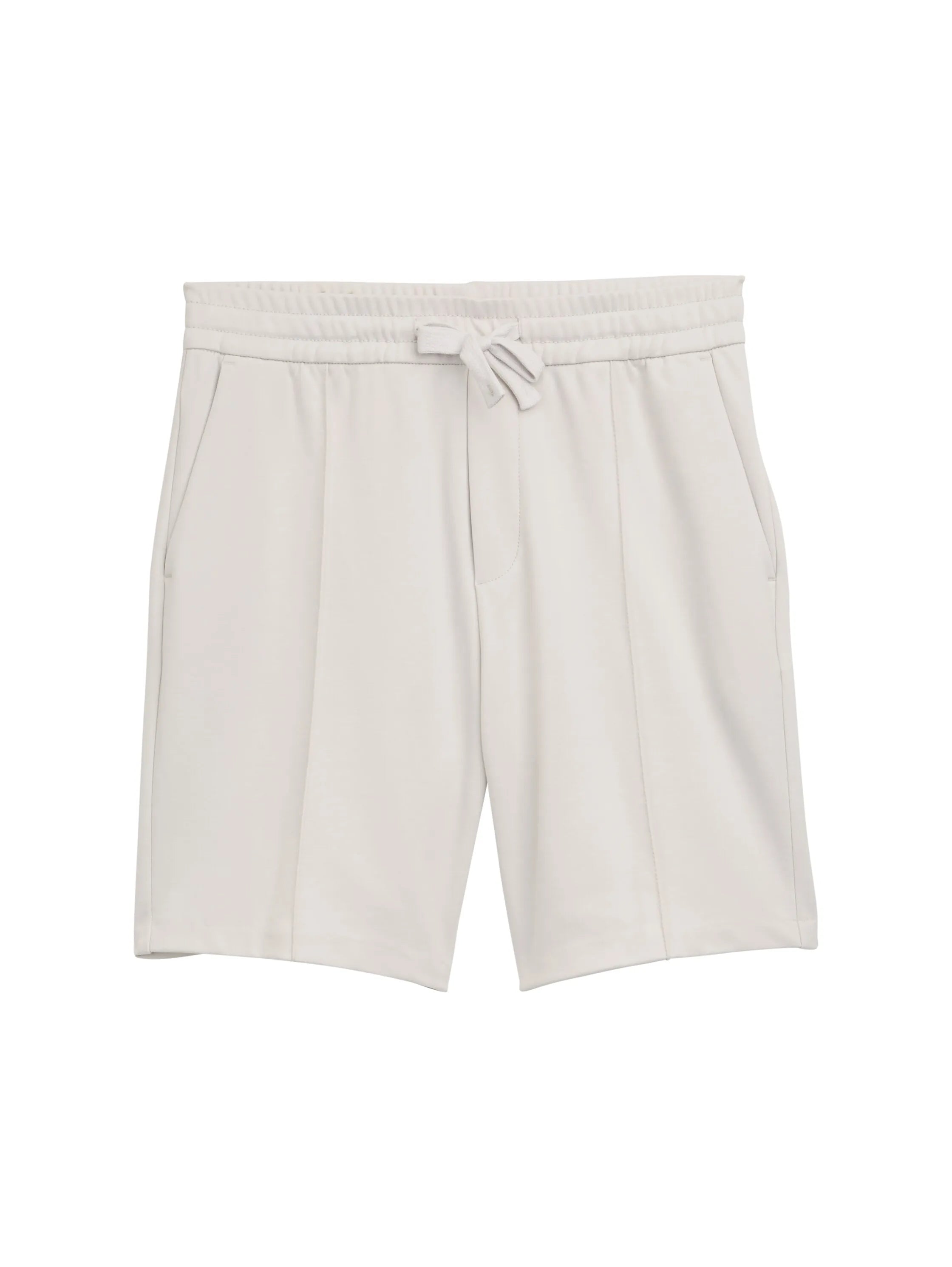 Denim Tom Tailor Chalk Grey Men Loose Fit PiquŽ Sweatshorts with Stretch SKU: 1046152_15277 Image 06