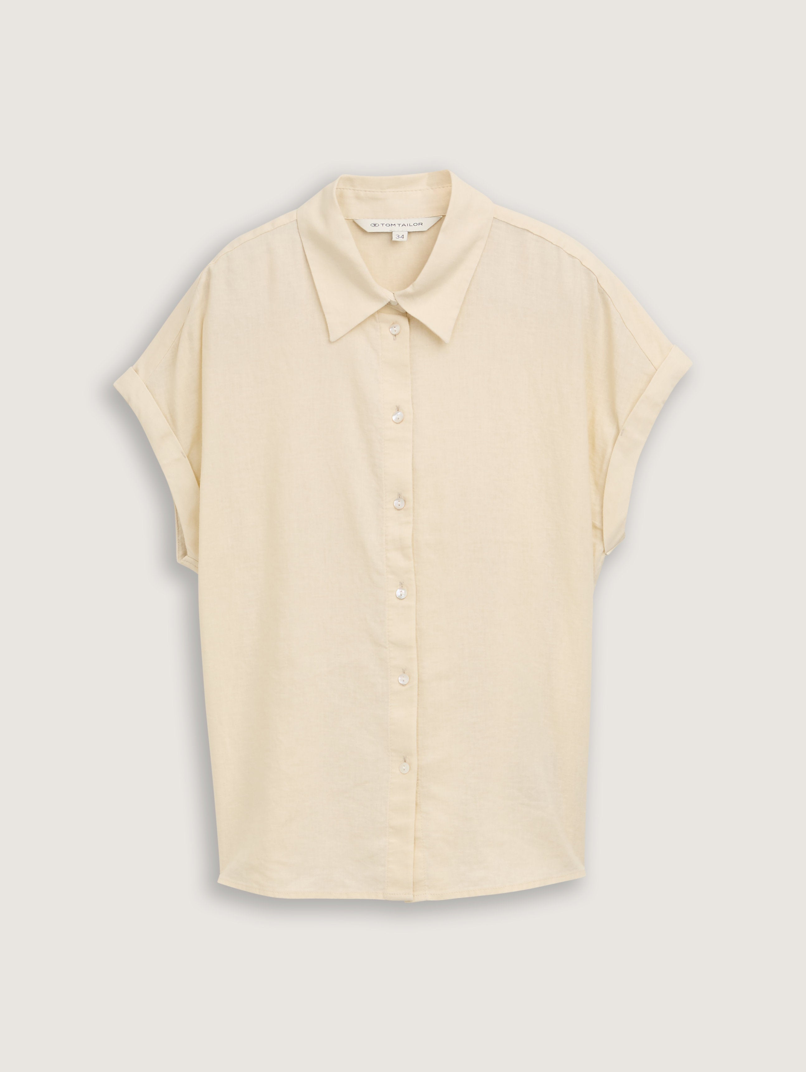 Tom Tailor_Loose Fit Blouse with Linen Content_1046207_37762_06