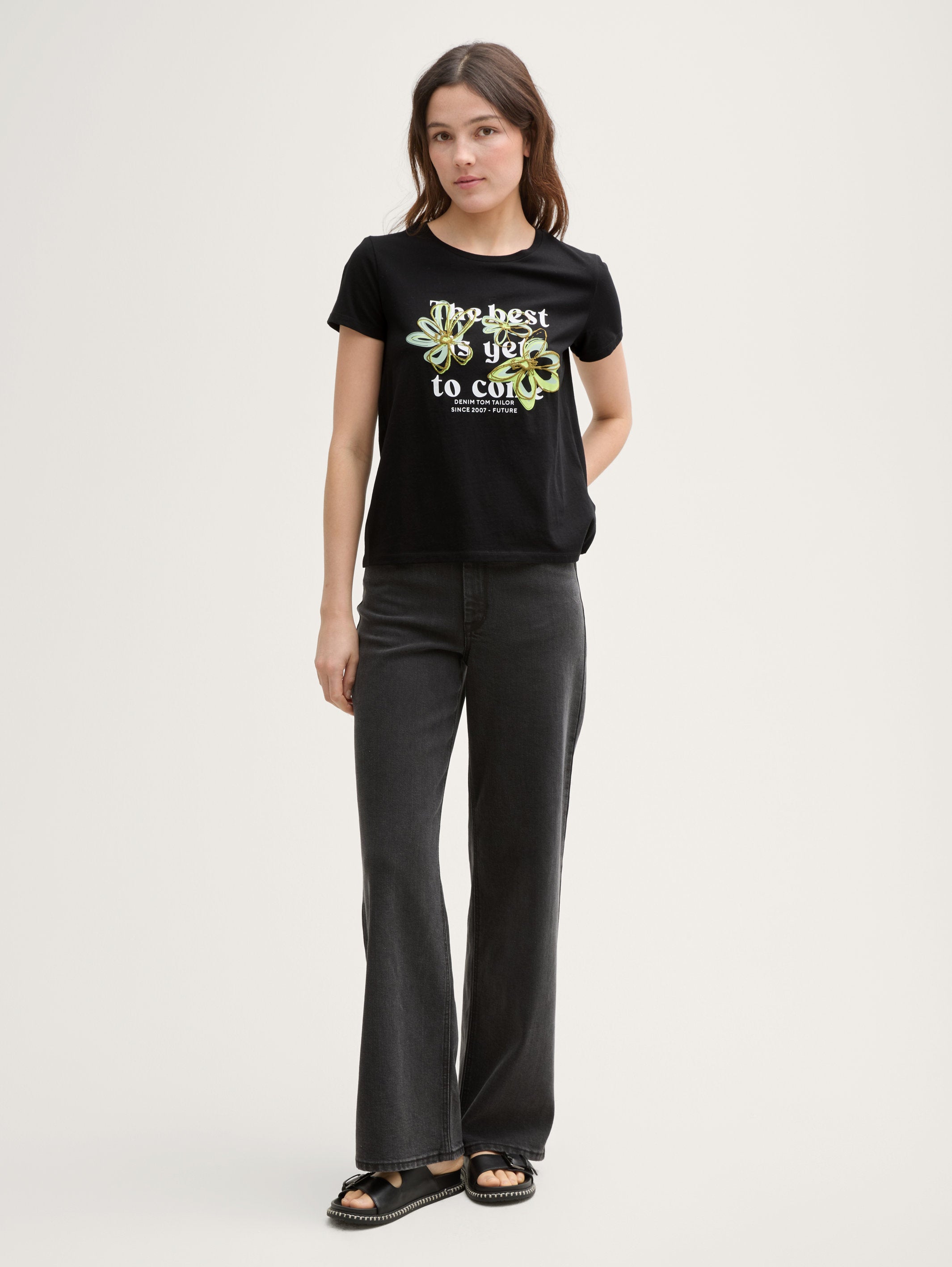 Tom Tailor_T-Shirt with Floral Print_1046547_14482_02
