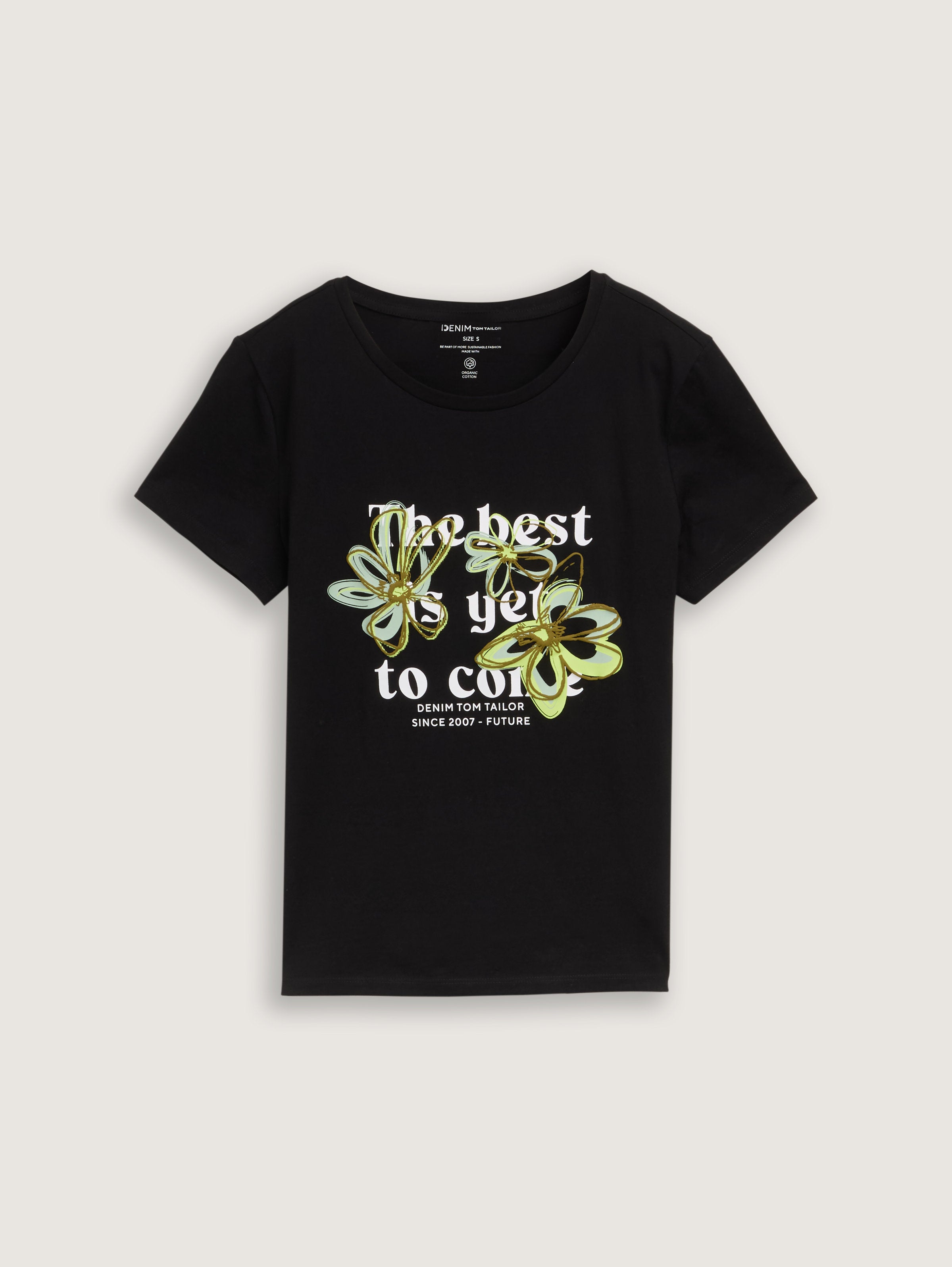 Tom Tailor_T-Shirt with Floral Print_1046547_14482_06