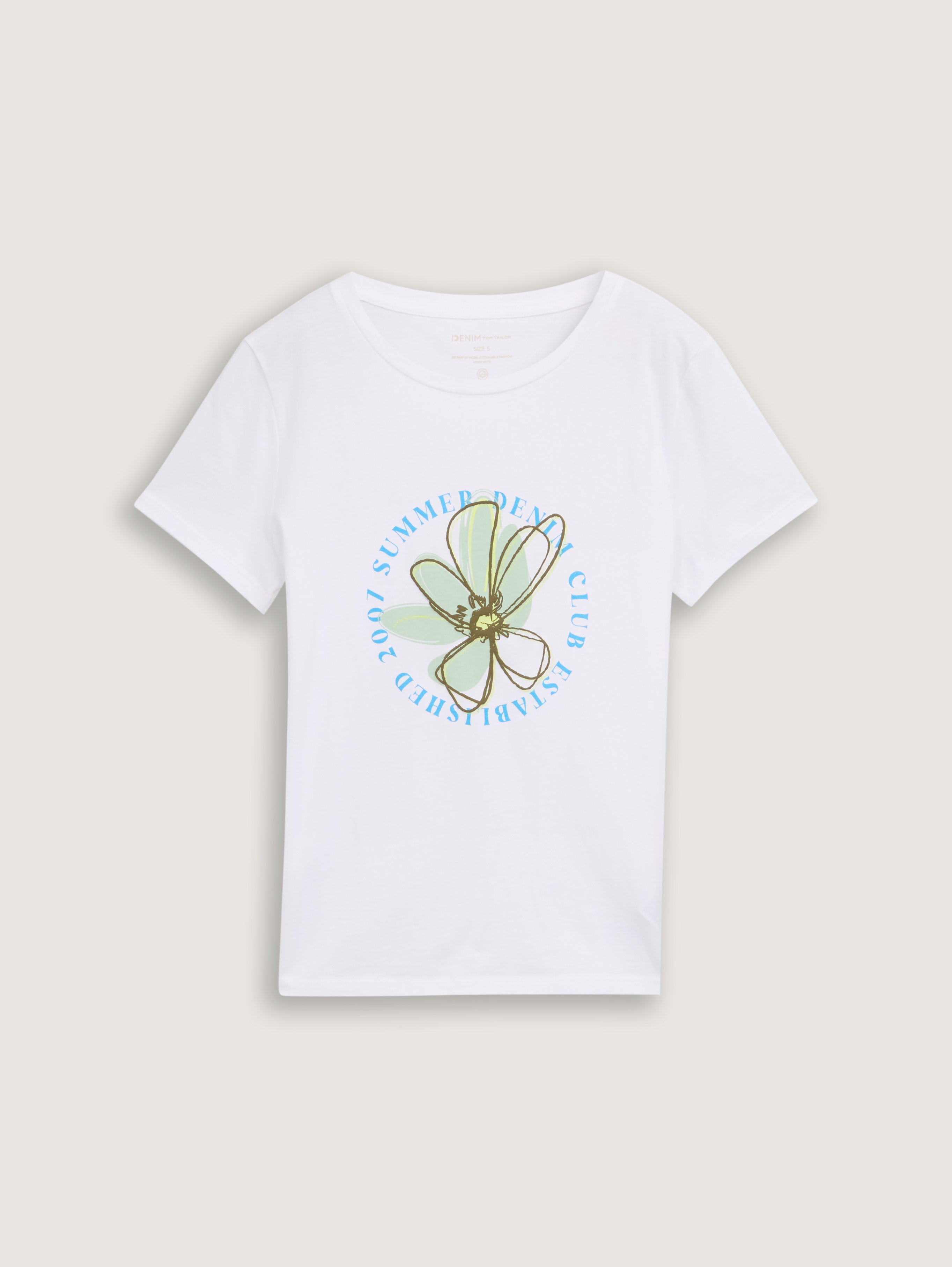 Tom Tailor_T-Shirt with Floral Print_1046547_20000_06