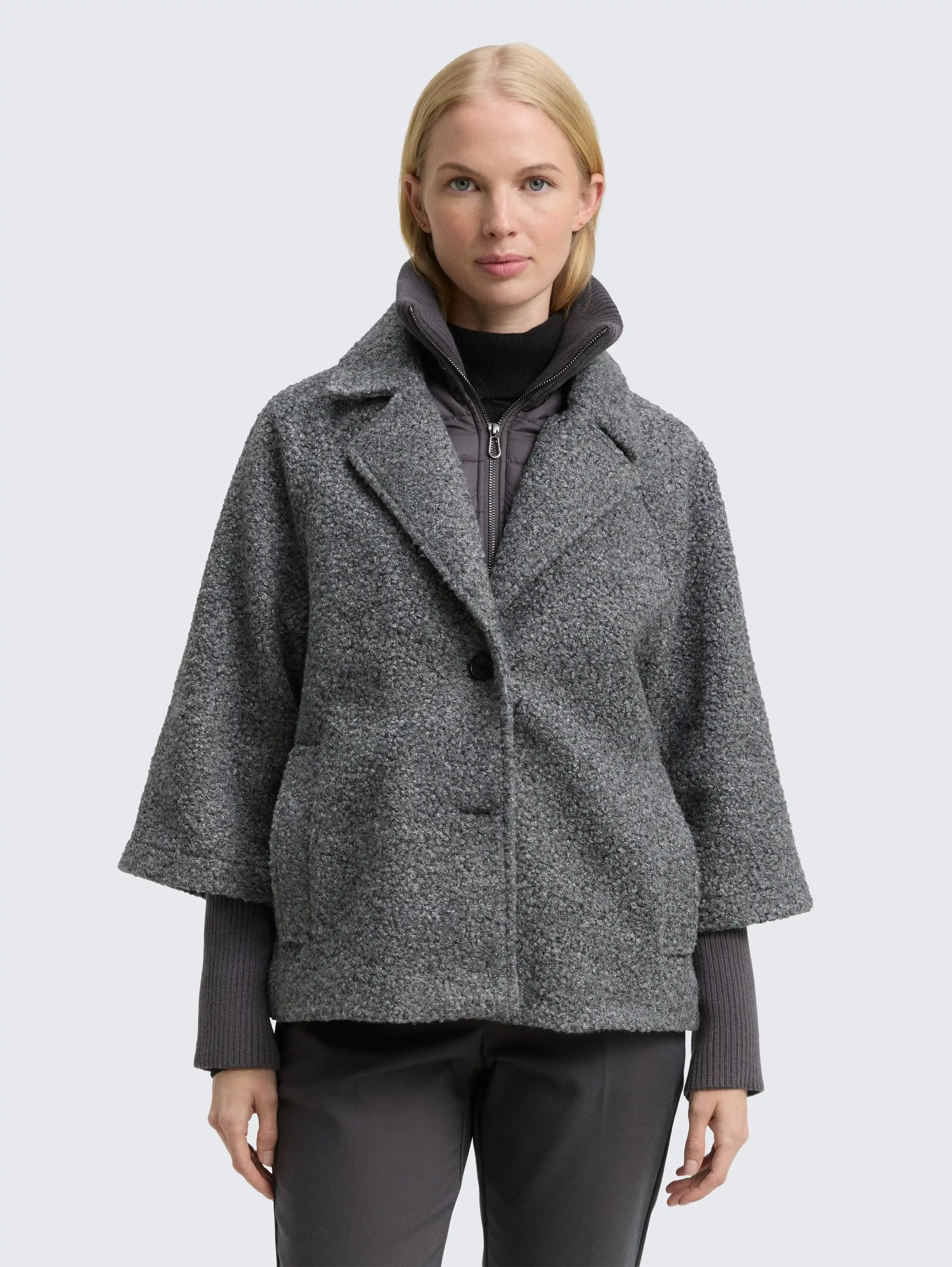Tom Tailor_0_BouclŽ Cape Jacket in a 2-In-1 Look_1046602_38422_02