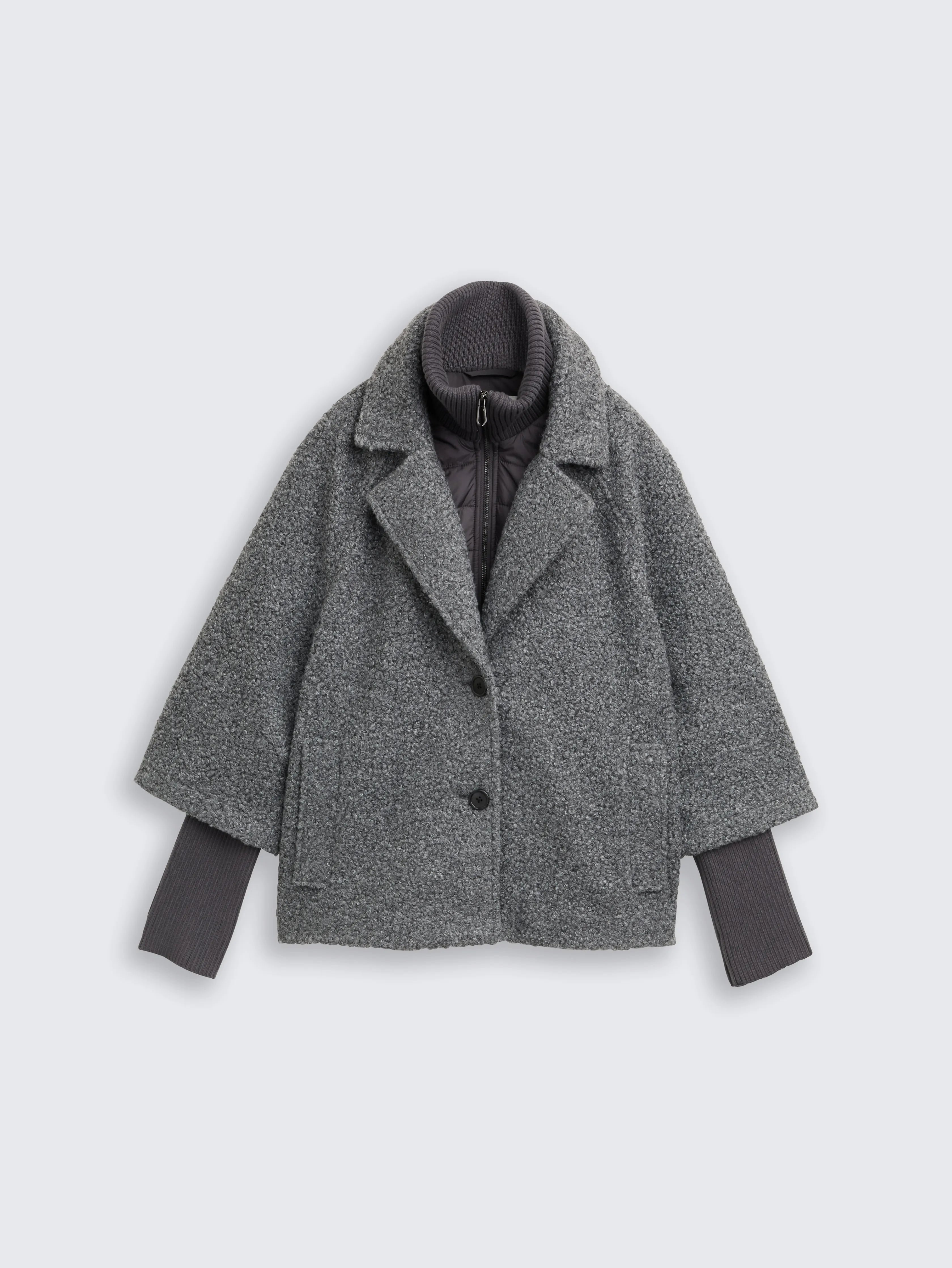 Tom Tailor_0_BouclŽ Cape Jacket in a 2-In-1 Look_1046602_38422_04