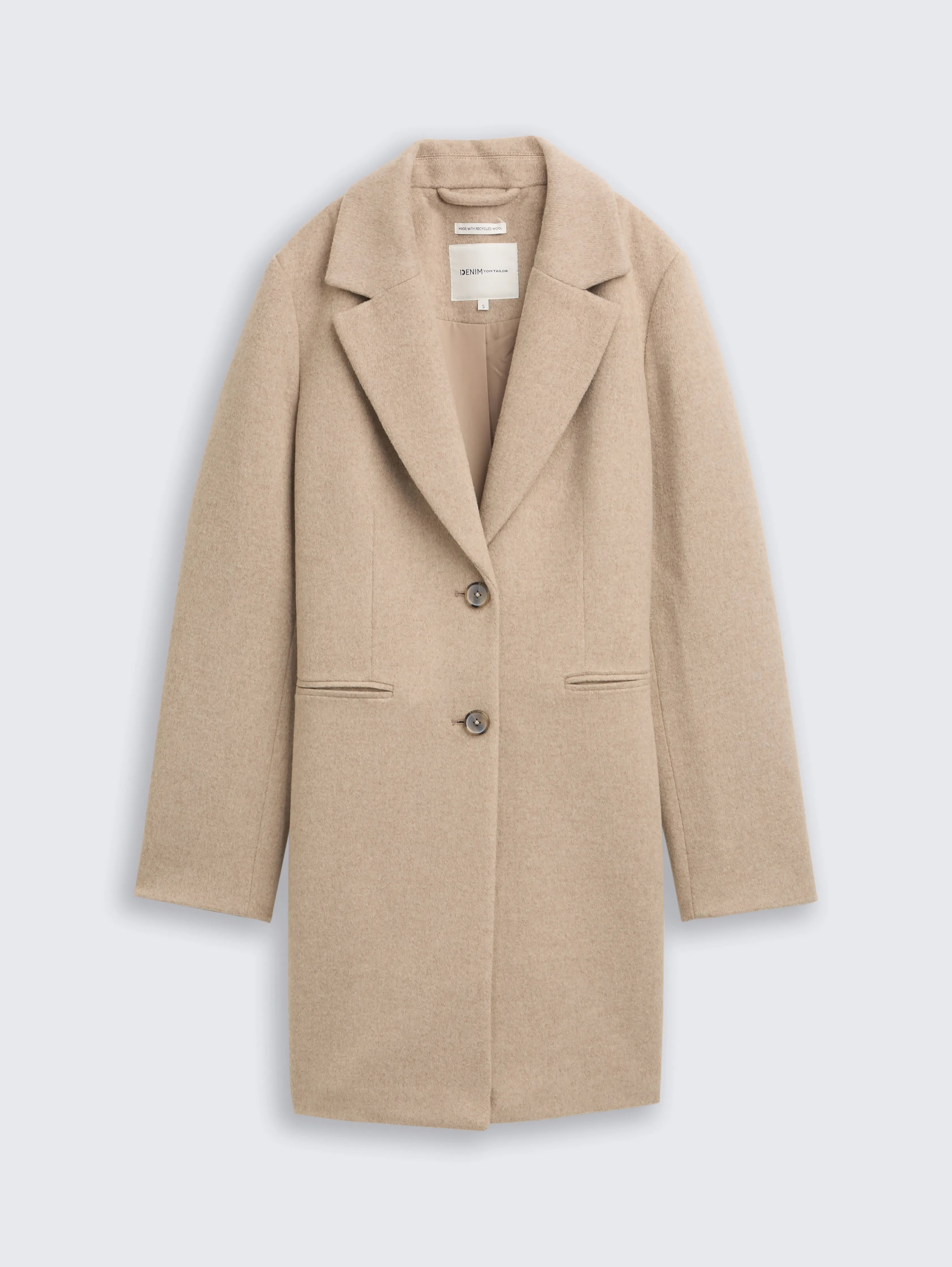 Tom Tailor_0_Slim Fit Woollen Coat_1046689_38003_01