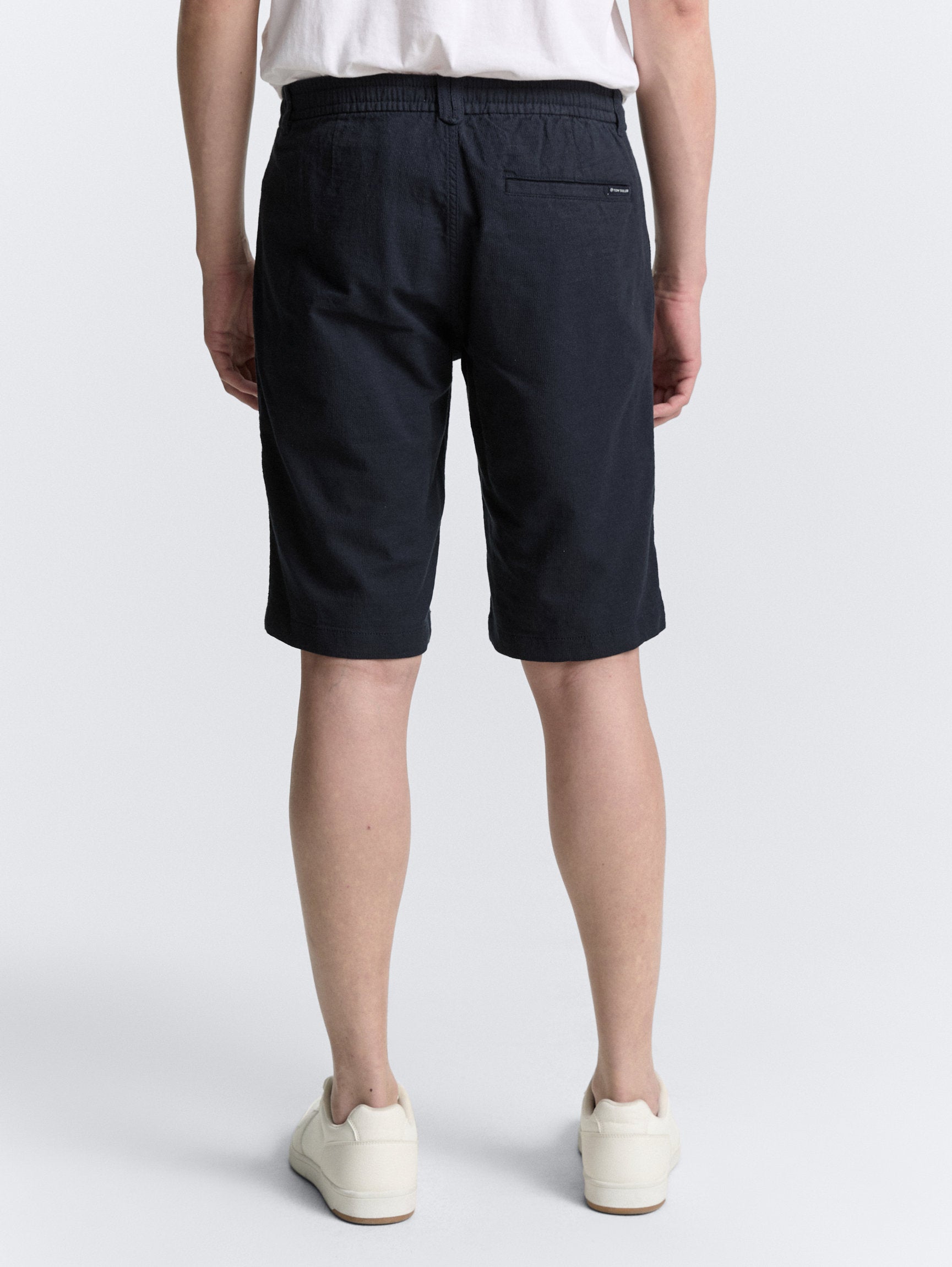 Tom Tailor_Regular Fit Shorts with Linen Content_1046813_10668_02