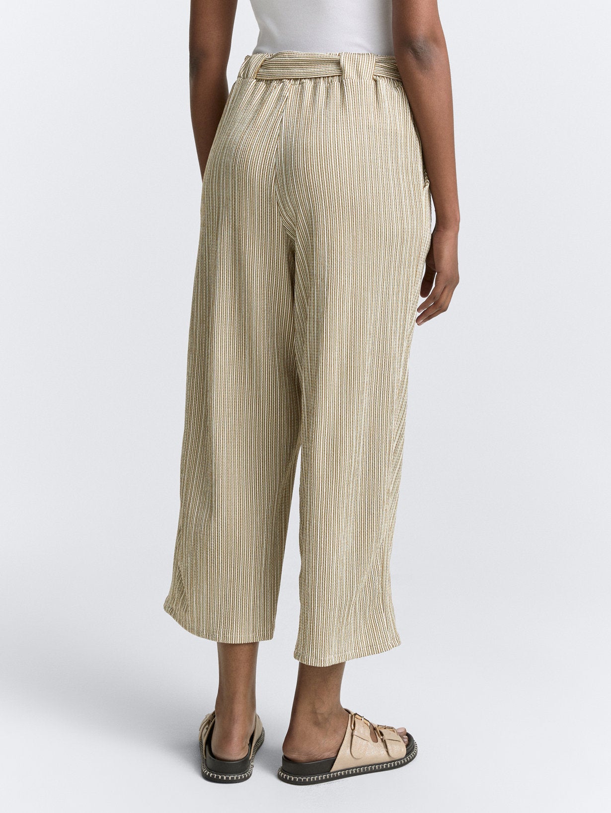 Tom Tailor_High Waist Culotte Trousers with Tie Belt_1046839_37812_02