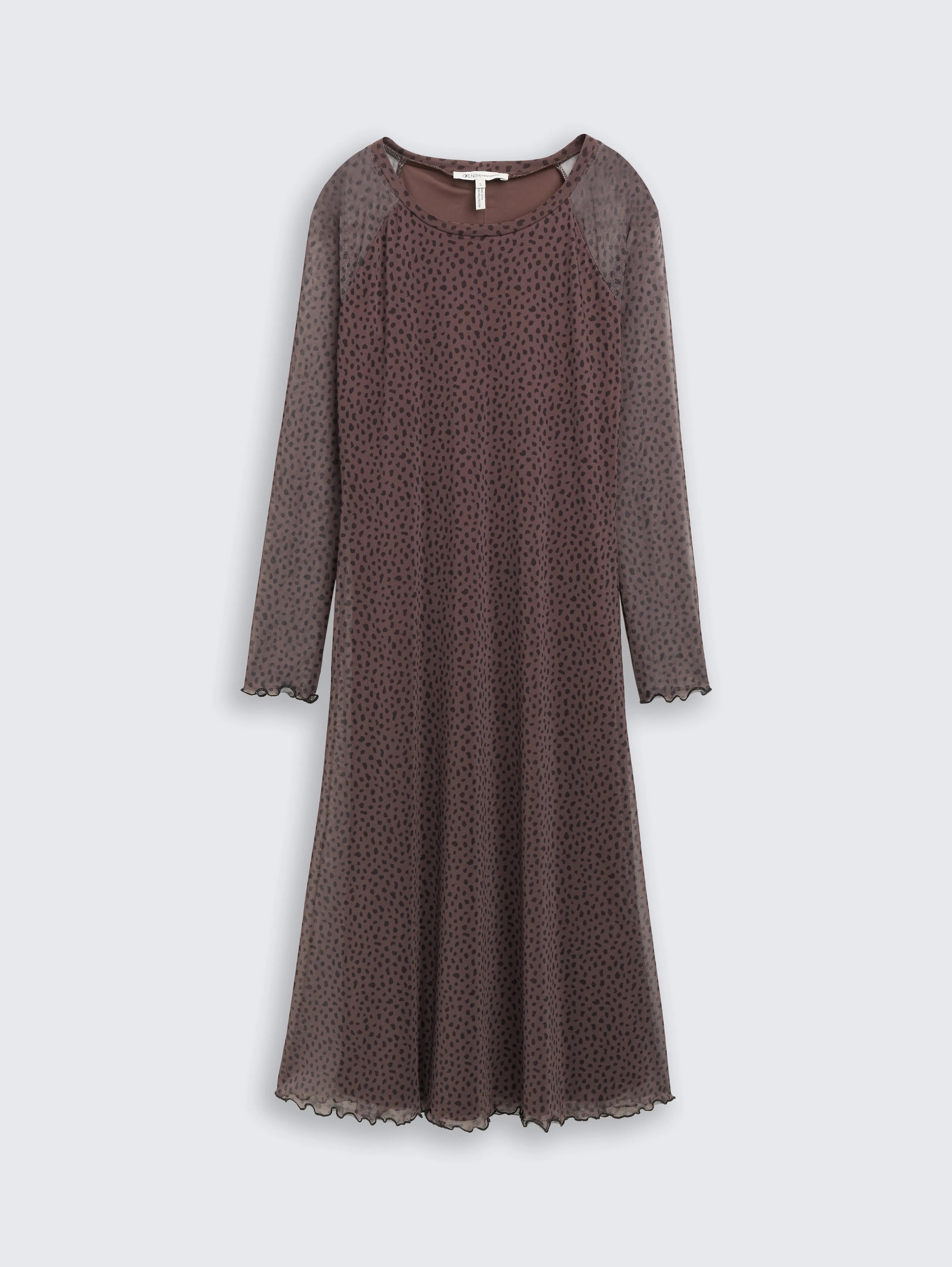 Tom Tailor_0_Mesh Midi Dress with Pattern_1047624_38420_01