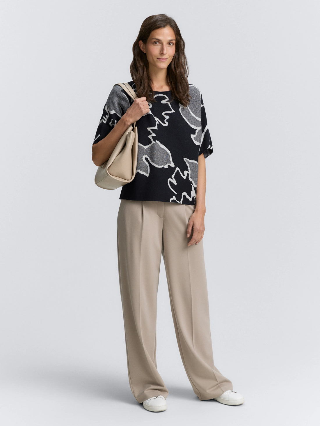 Tom Tailor_0_Loose Fit Knitted Jumper with Pattern_1047684_38709_03