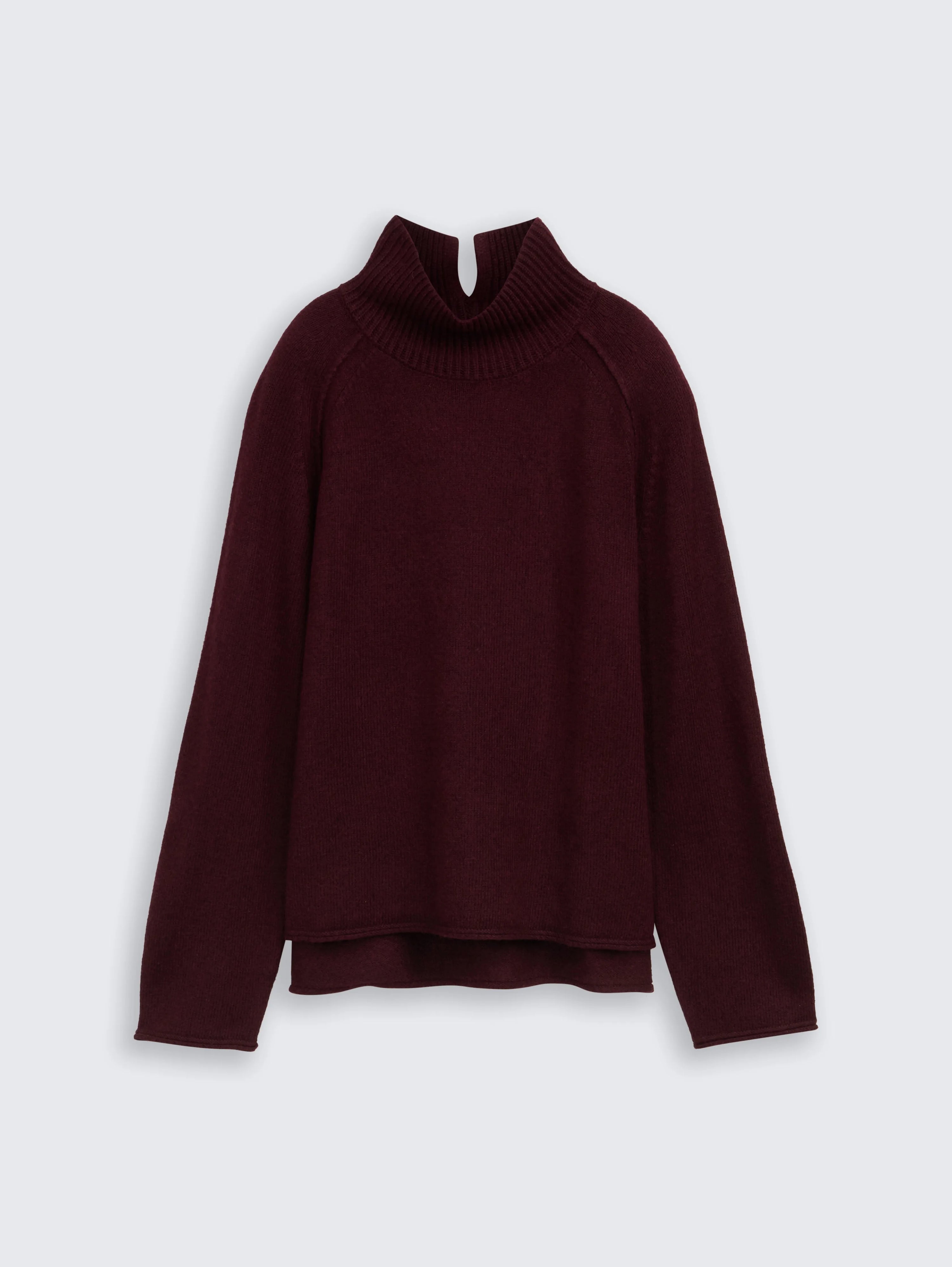 Tom Tailor_0_Loose Fit Knitted Jumper with Stand-Up Collar_1047703_10525_01