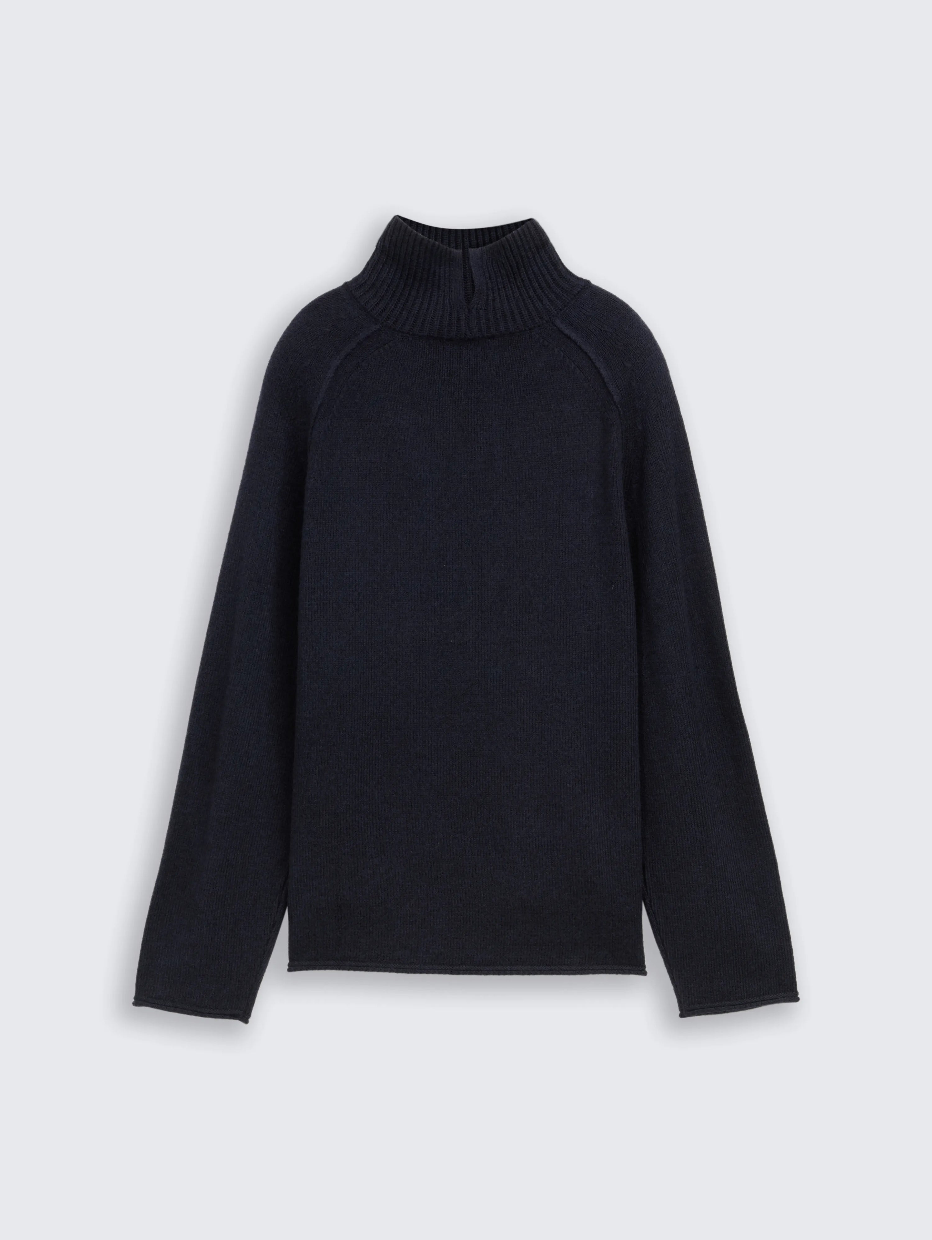 Tom Tailor_0_Loose Fit Knitted Jumper with Stand-Up Collar_1047703_11019_01