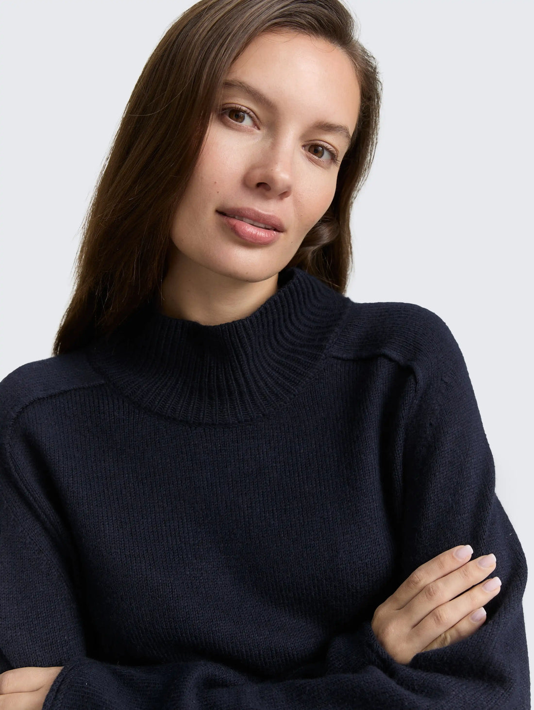 Tom Tailor_0_Loose Fit Knitted Jumper with Stand-Up Collar_1047703_11019_05