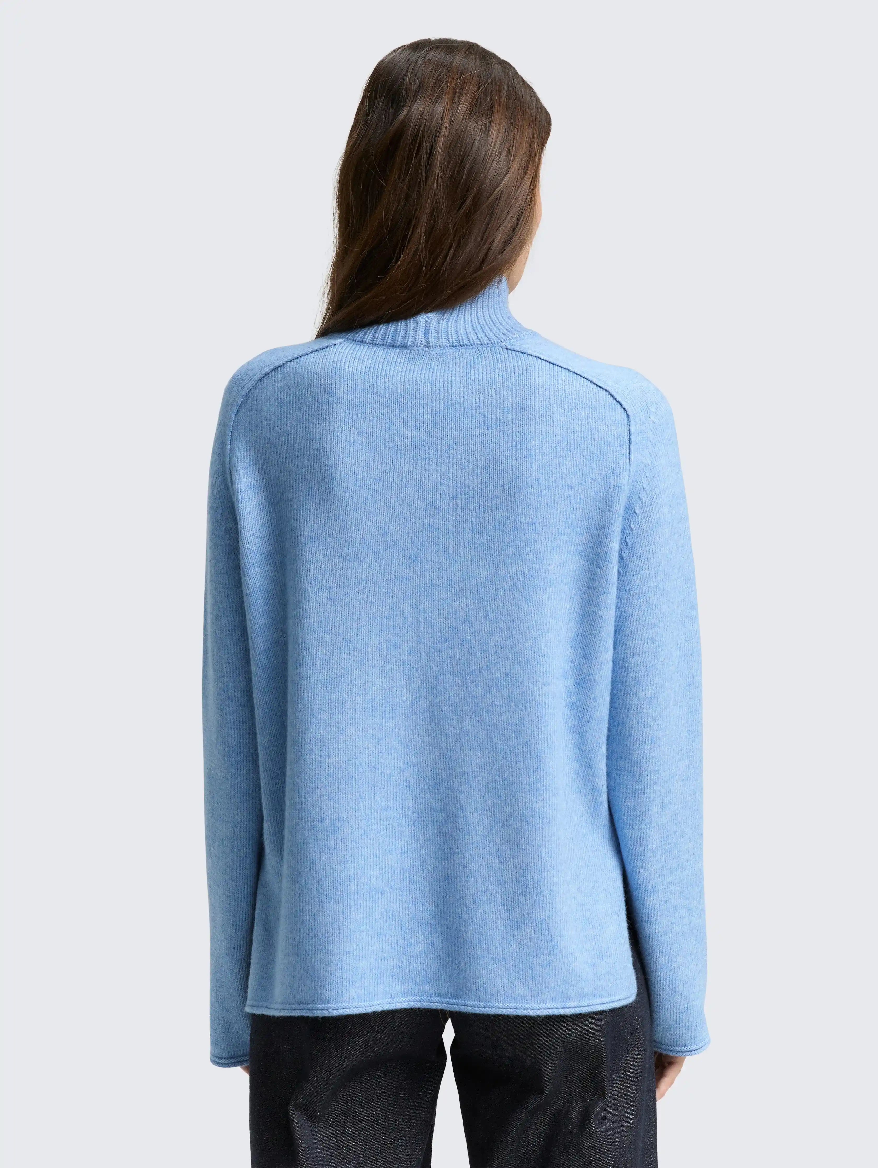 Tom Tailor_0_Loose Fit Knitted Jumper with Stand-Up Collar_1047703_34910_03