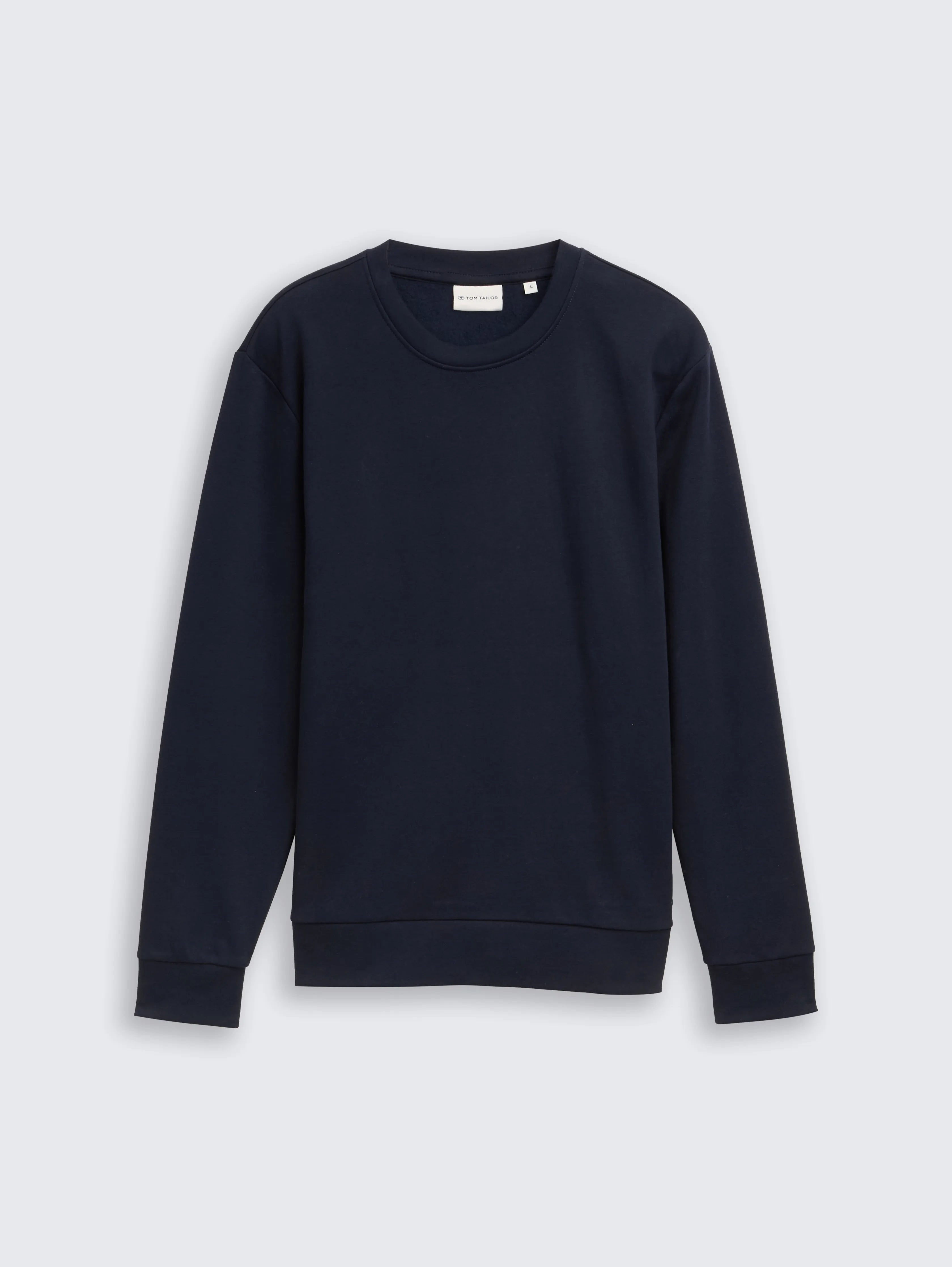 Tom Tailor_0_Basic Sweatshirt in Plain Colours_1047826_10668_01