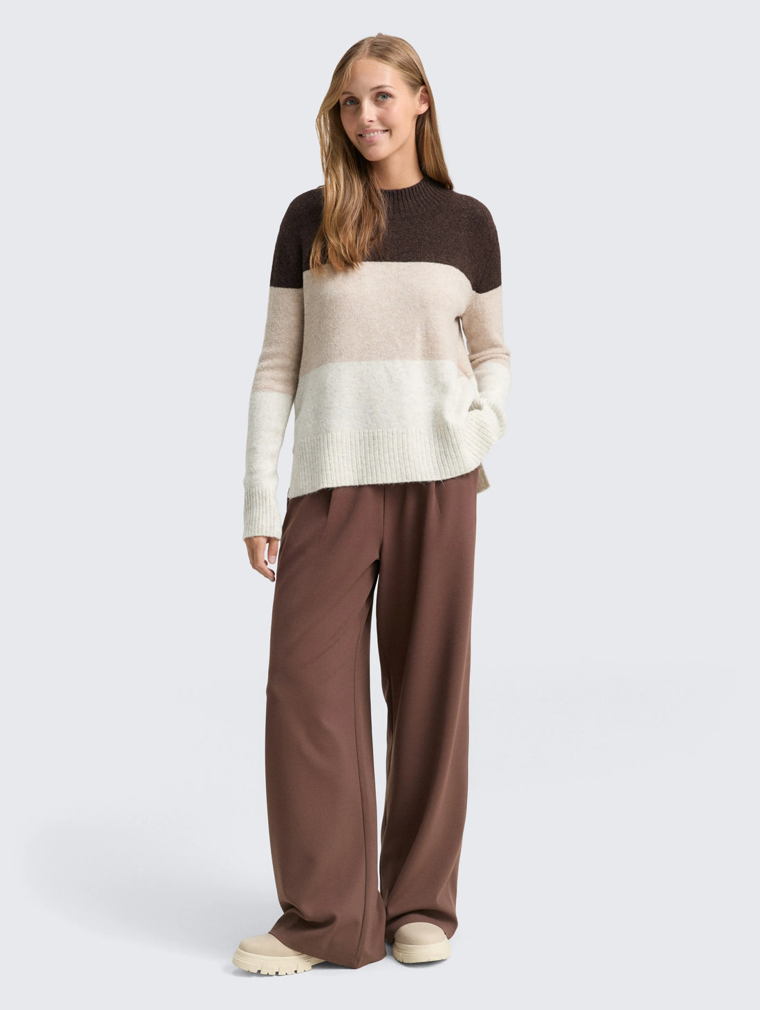 Tom Tailor_0_Knitted Jumper with Colour Blocking_1047880_39191_03