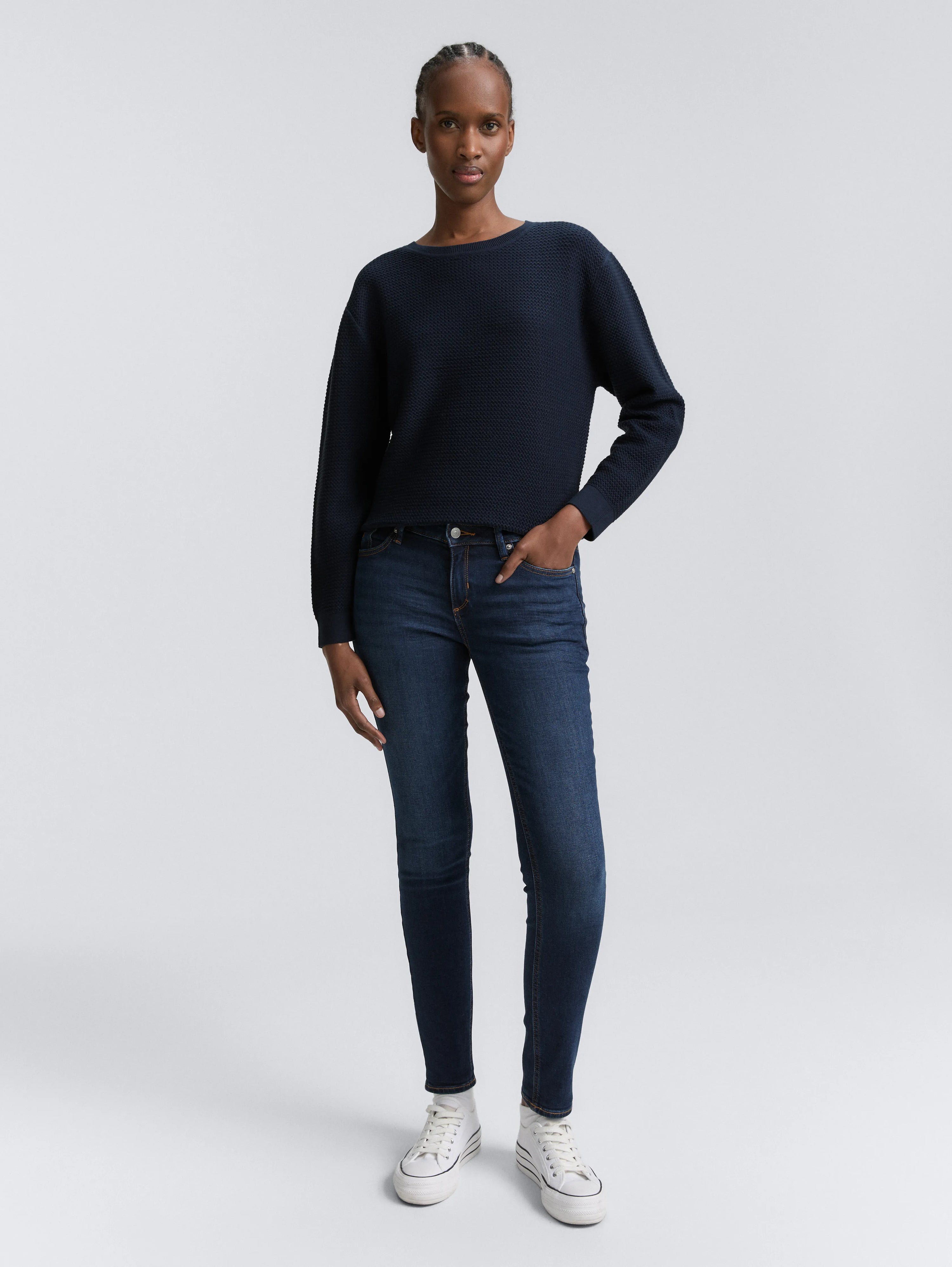 Tom Tailor_0_Knitted Jumper with Round Neck_1047882_10668_03