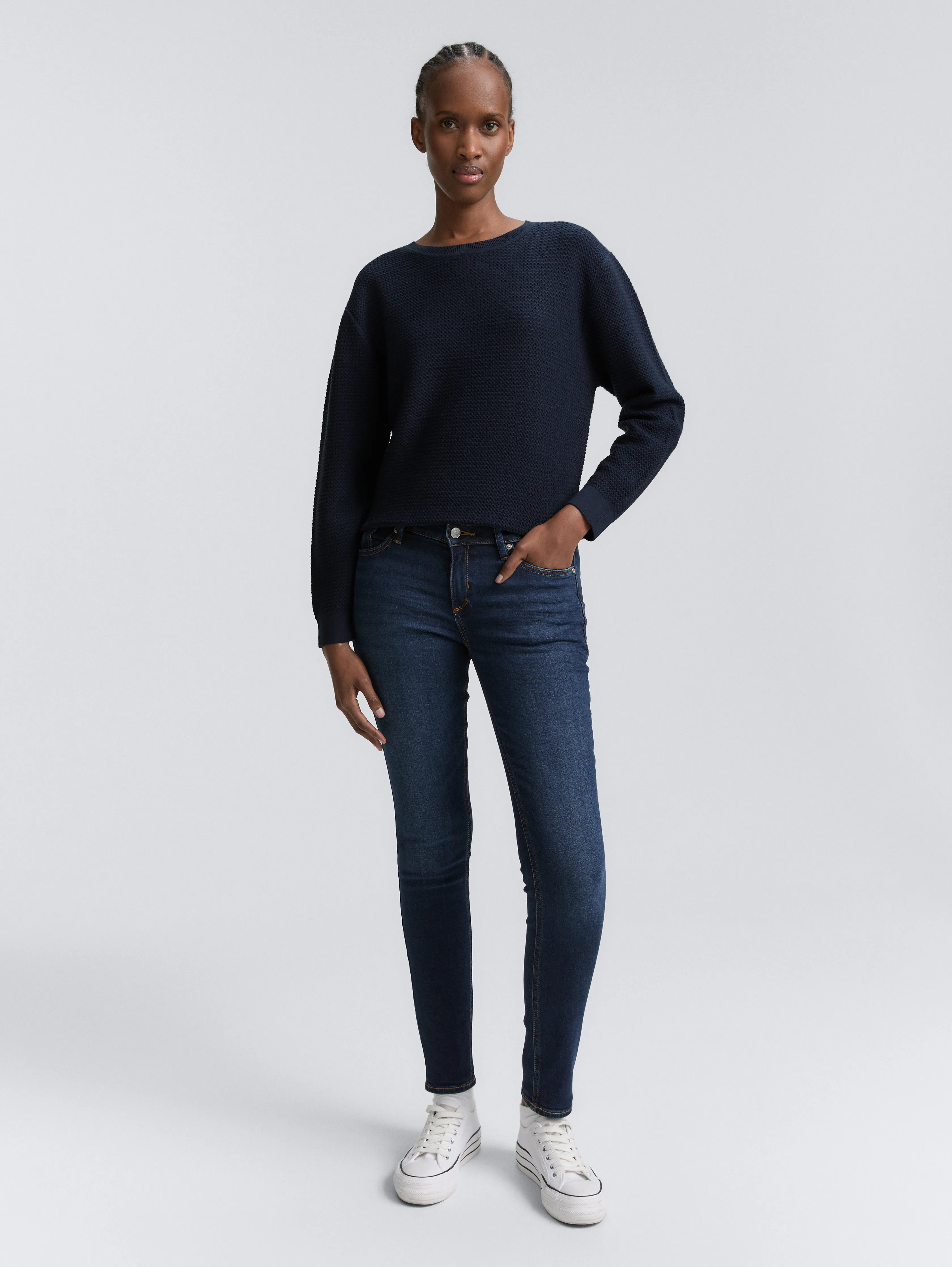 Tom Tailor_0_Knitted Jumper with Round Neck_1047882_10668_03