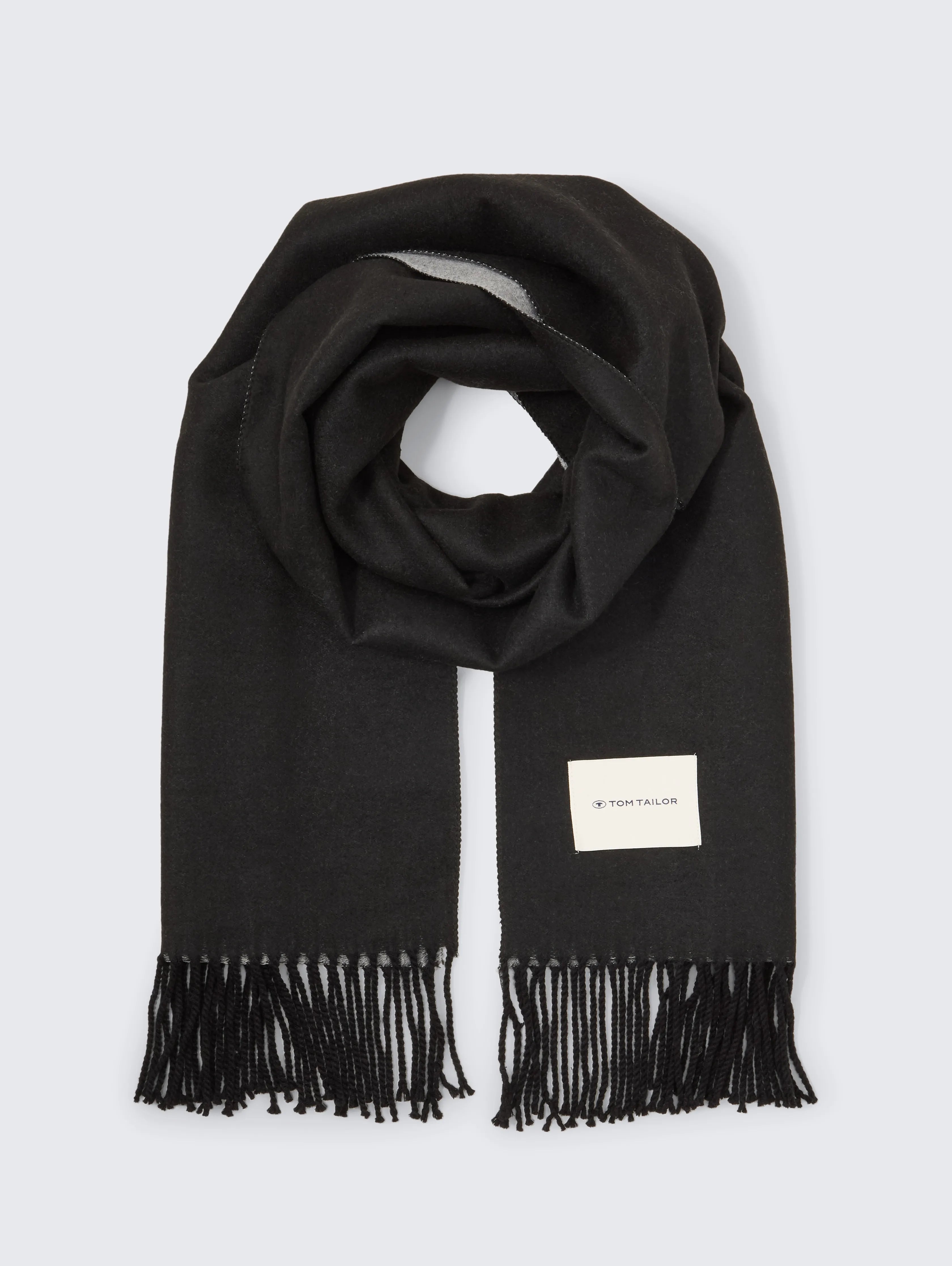 Tom Tailor_0_Scarf with Fringes_1047930_14482_02