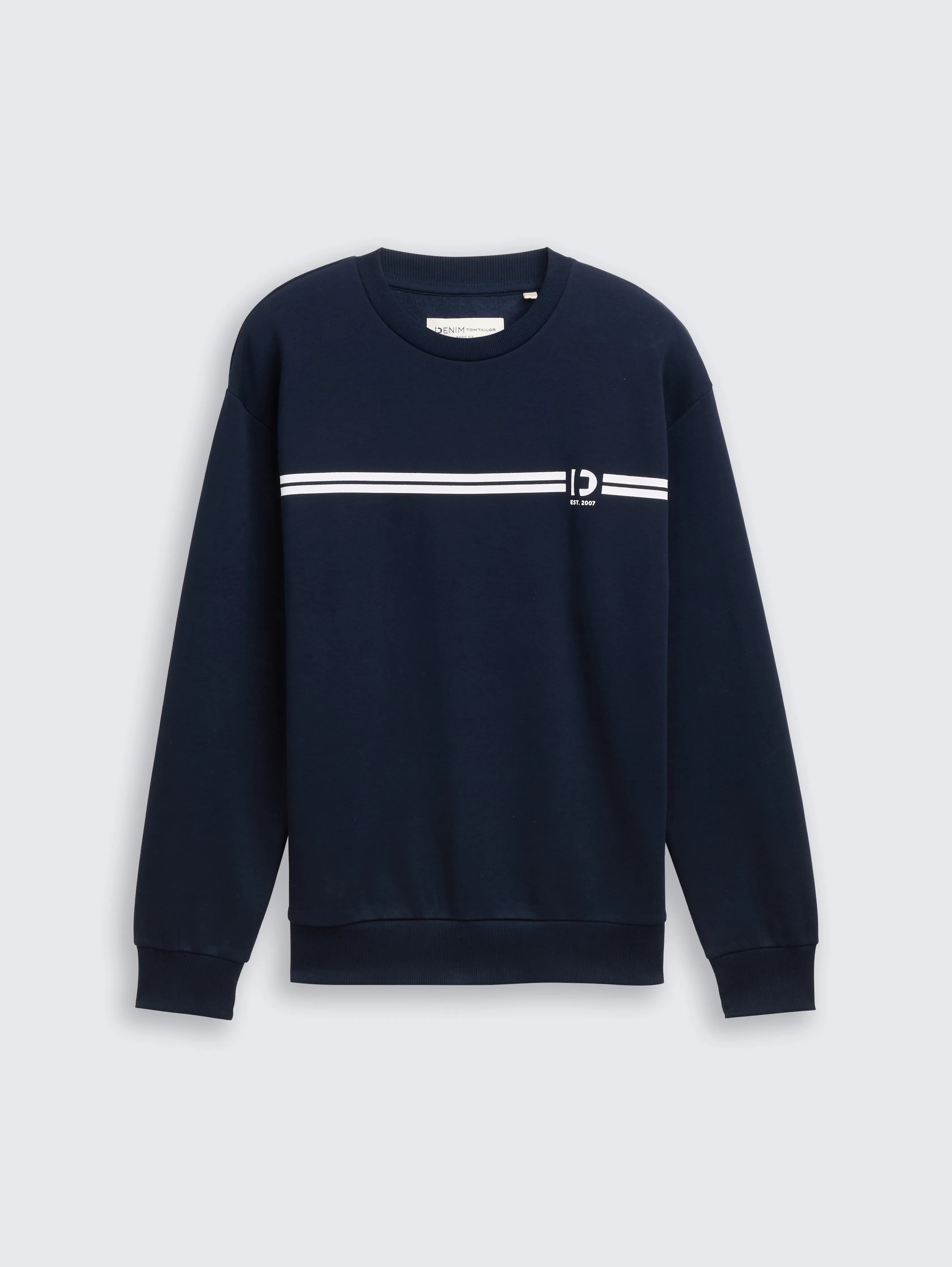 Tom Tailor_0_Crewneck Sweatshirt with Print_1047941_10668_01