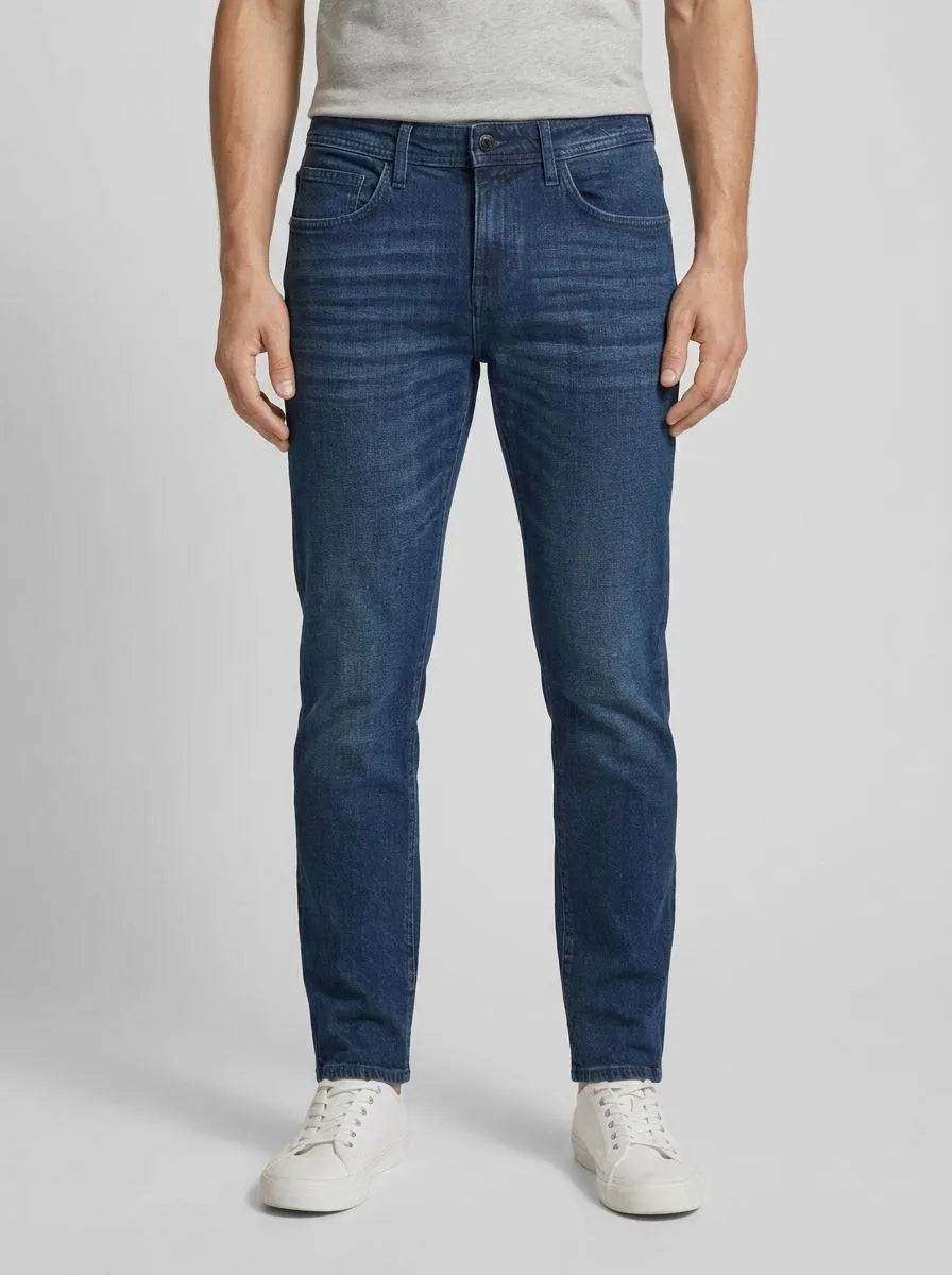 Denim Tom Tailor Dark Blue Denim Men Ttpiers Slim Jeans SKU: 1047987_10136 Image 00