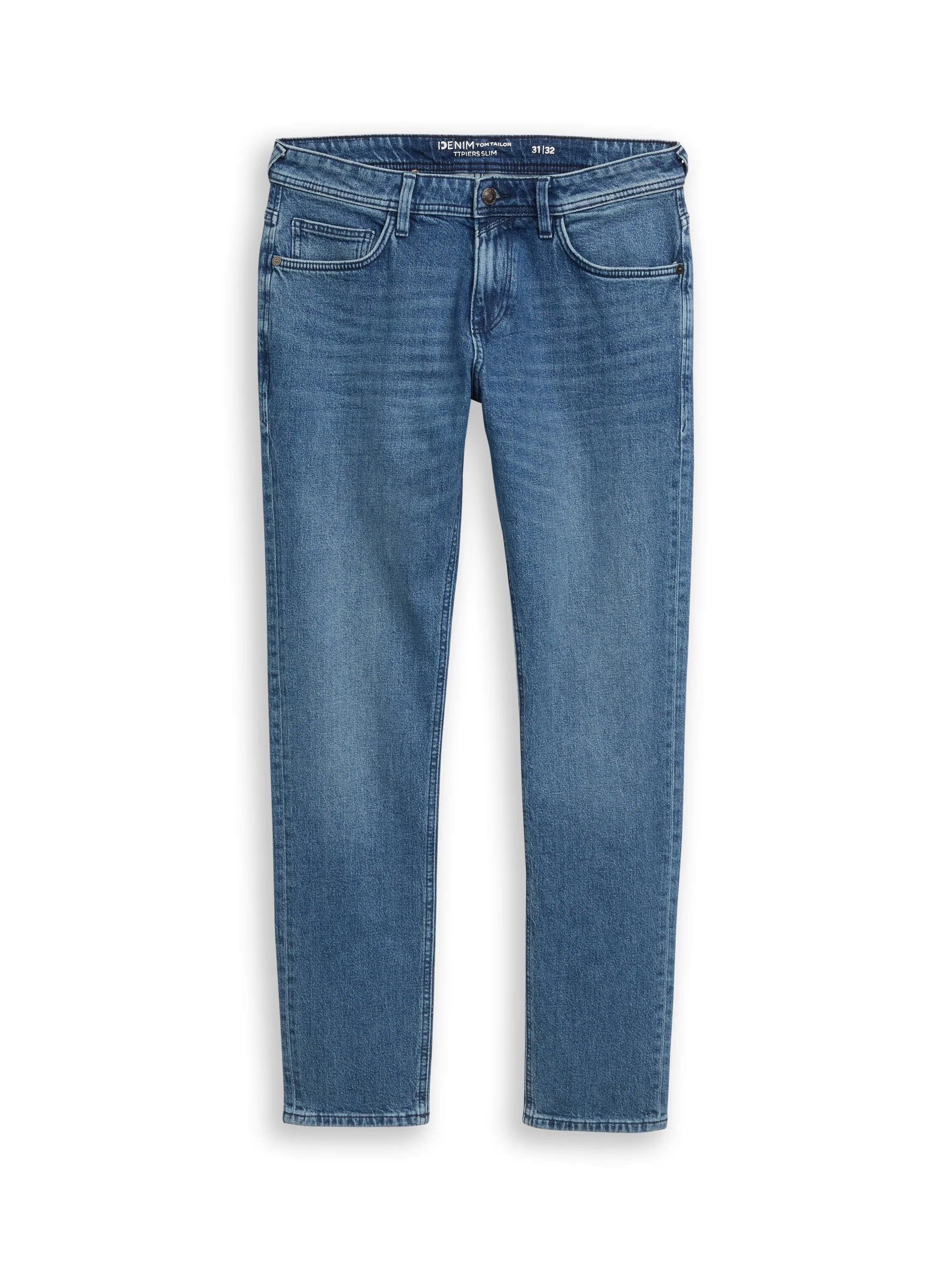 Denim Tom Tailor Stone Blue Denim Men Ttpiers Slim Jeans SKU: 1047987_10141 Image 06