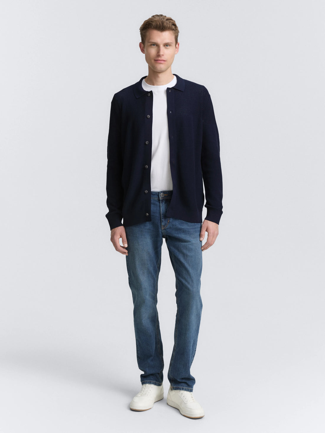 Tom Tailor_0_Cardigan with Button Placket_1048003_10668_03