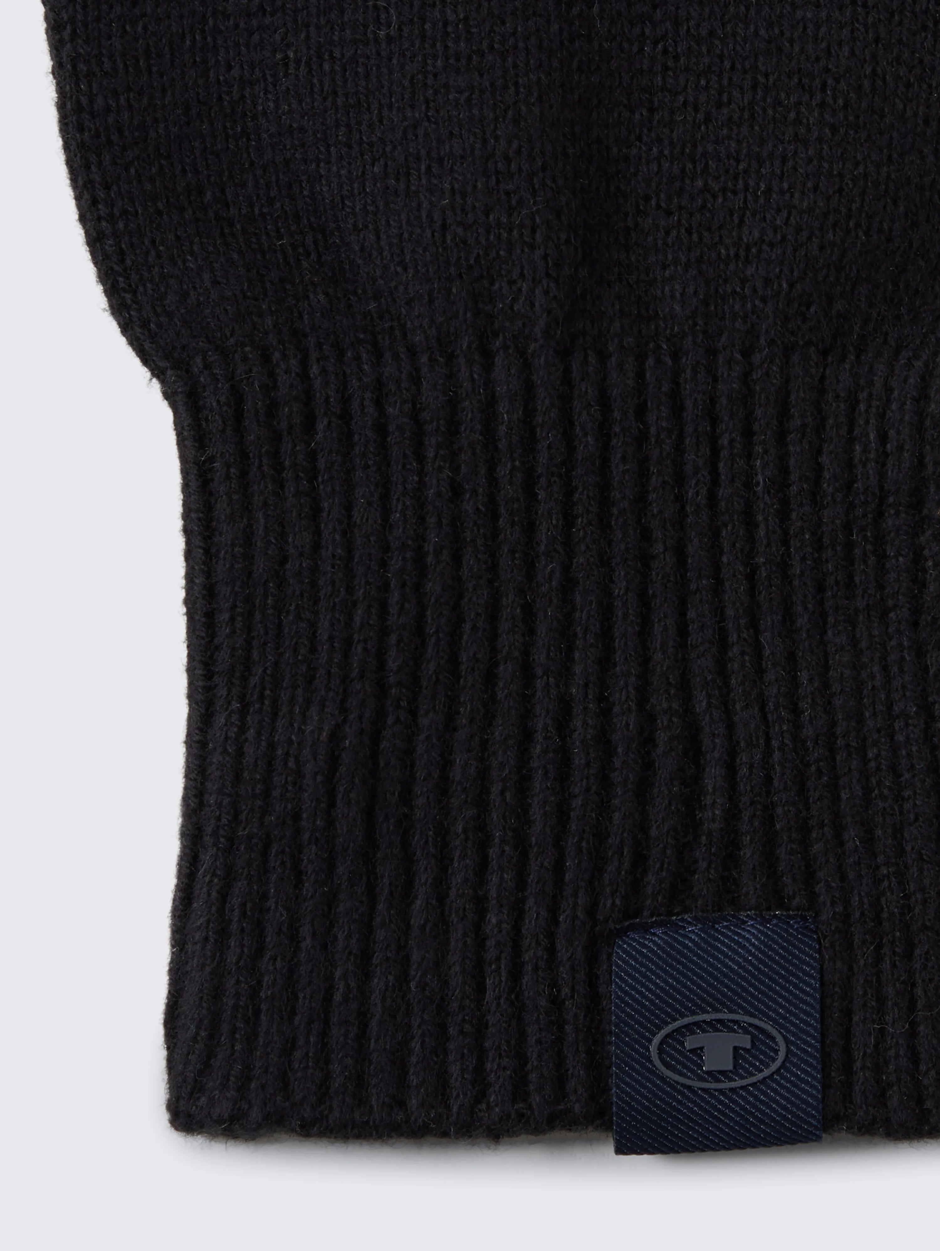 Tom Tailor_Gray_Gloves with Cashmere Content_1048044_29999_02