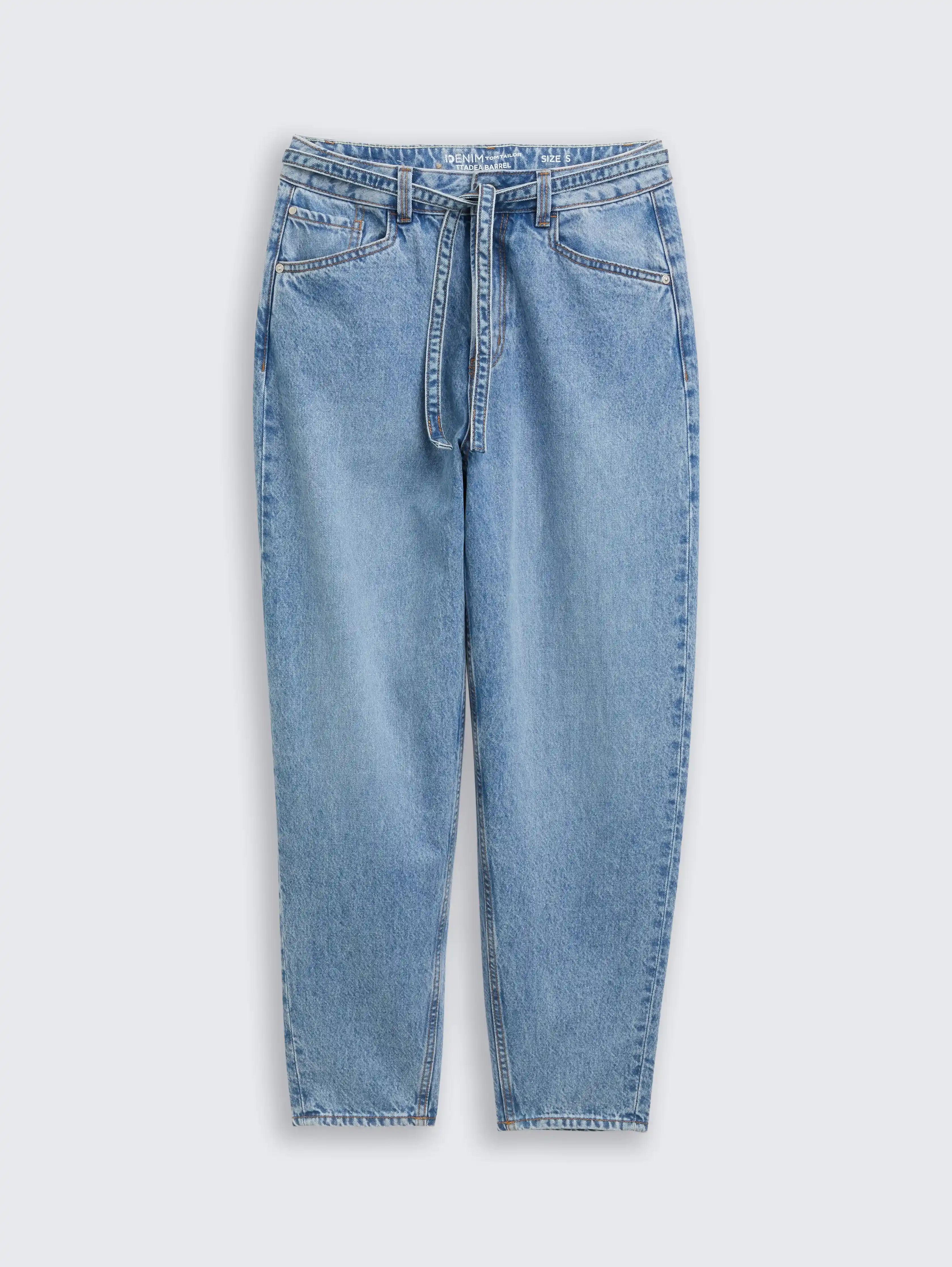 Tom Tailor_0_Ttadea Barrel Jeans with Belt_1048105_10119_01