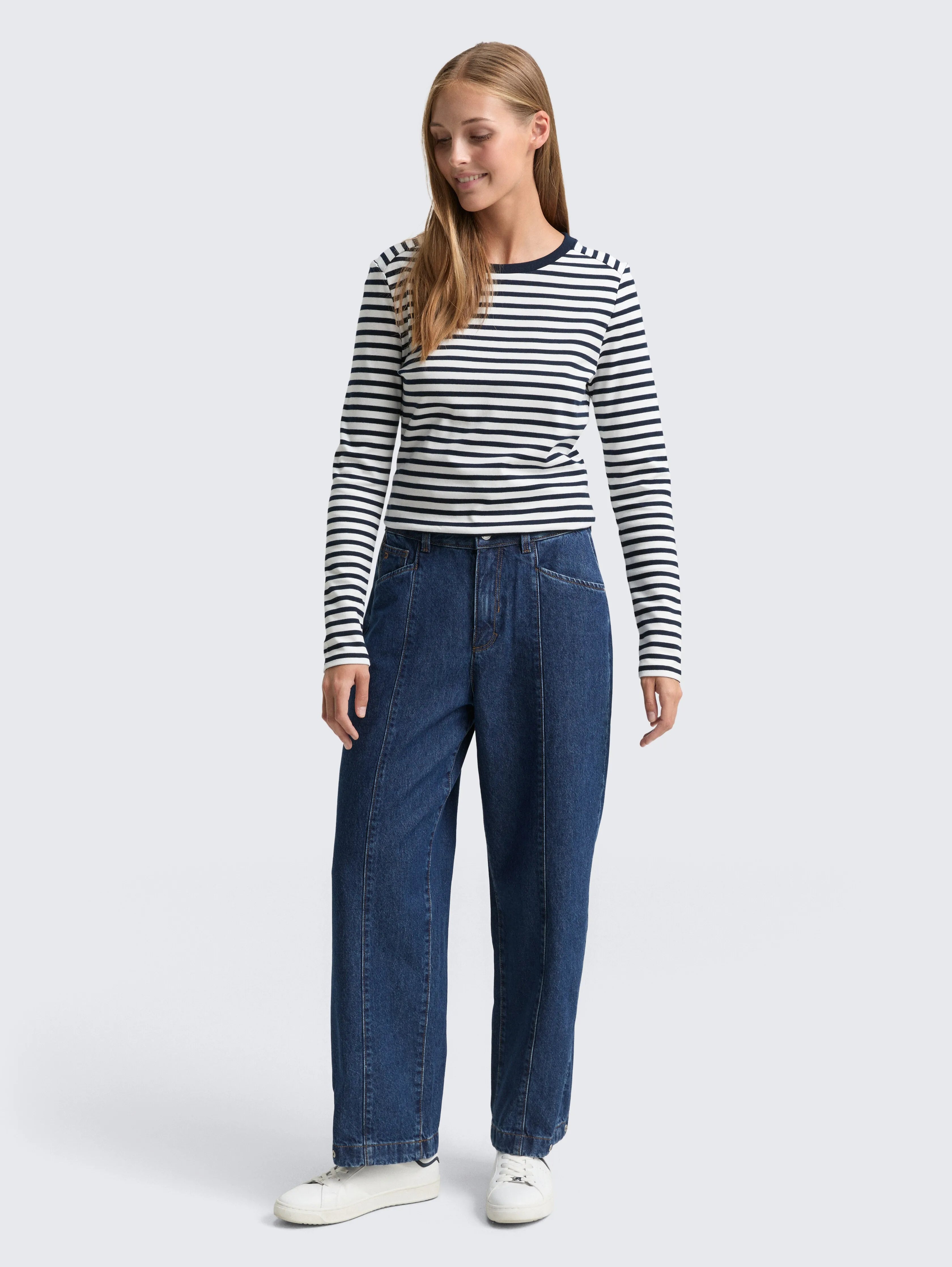 Tom Tailor_0_Ttadea Barrel Jeans with Adjustable Leg Opening_1048109_10114_01