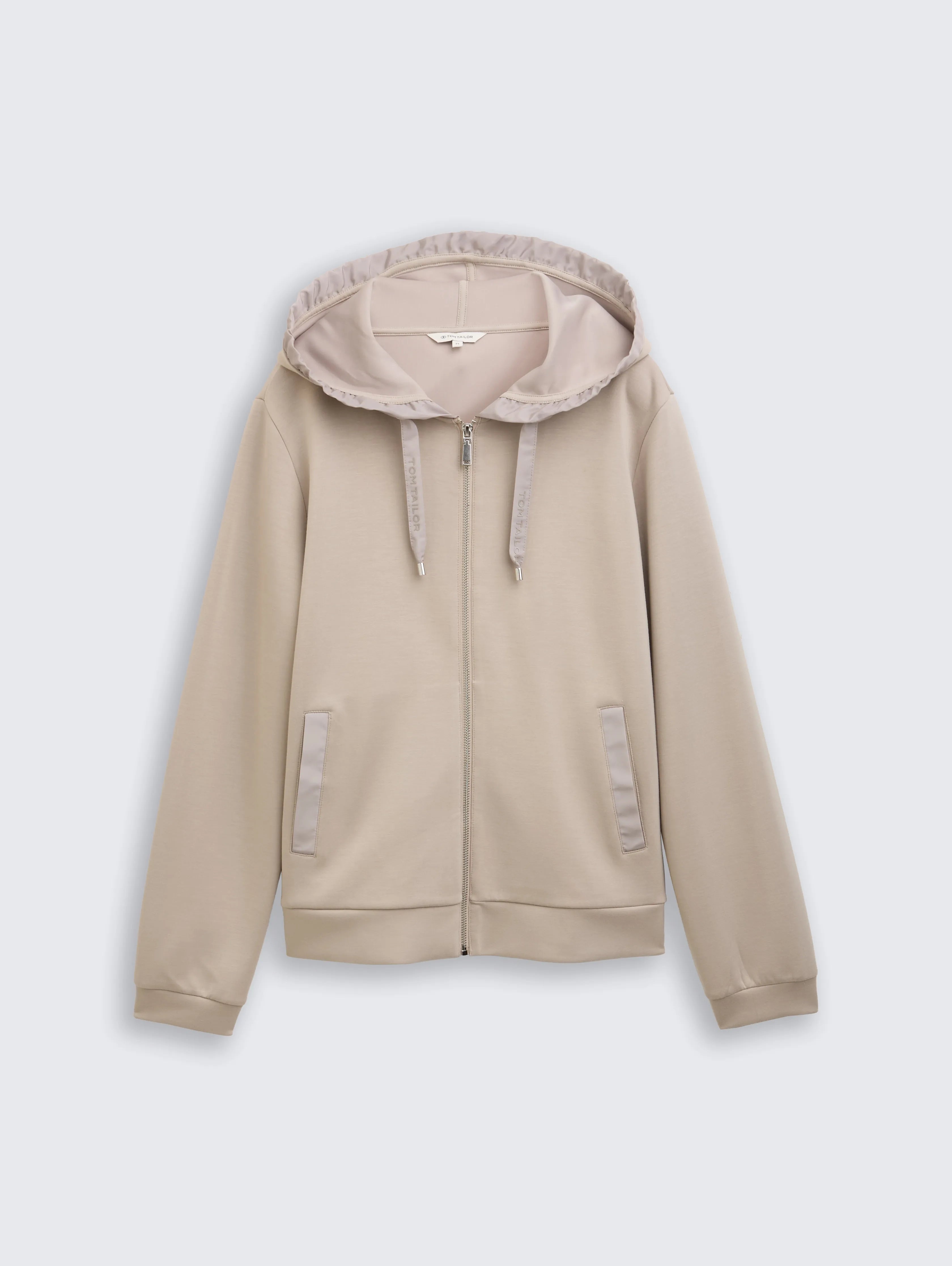 Tom Tailor_0_Hoodie Sweatshirt Jacket Made From Scuba Fabric_1048293_32208_04