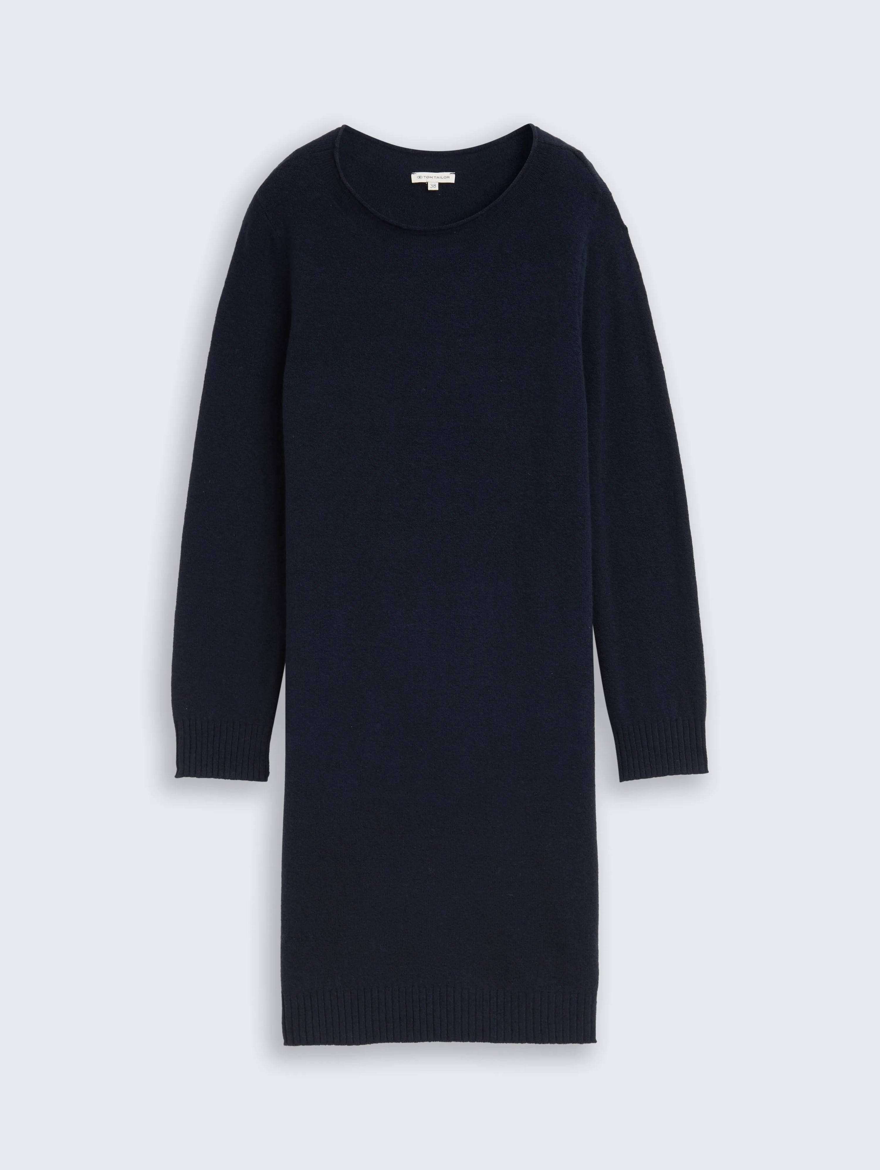 Tom Tailor_0_Knitted Dress with Boat Neckline_1048321_11019_04