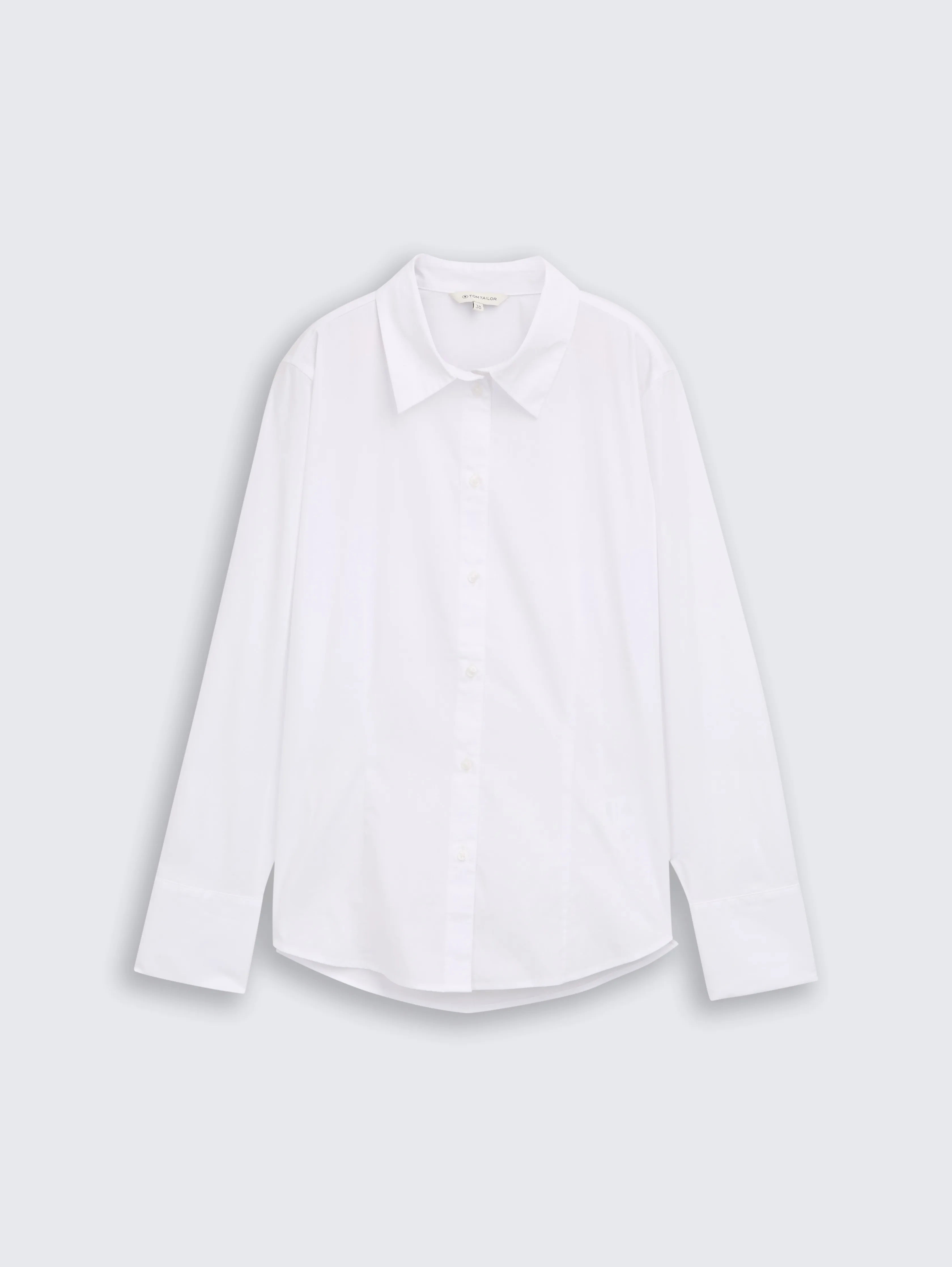 Tom Tailor_0_Fitted Poplin Shirt Blouse_1048370_20000_04