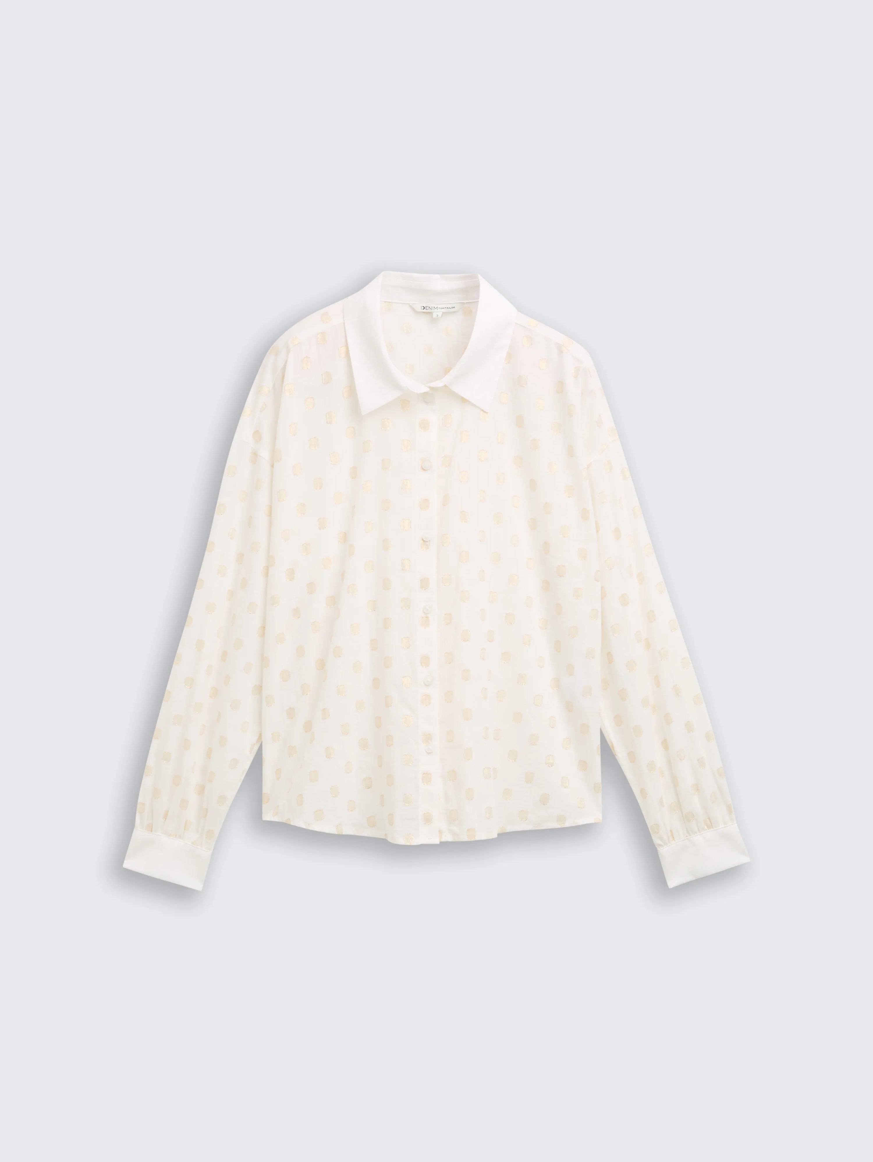 Tom Tailor_0_Shirt Blouse with Glitter Dot Pattern_1048573_39032_04