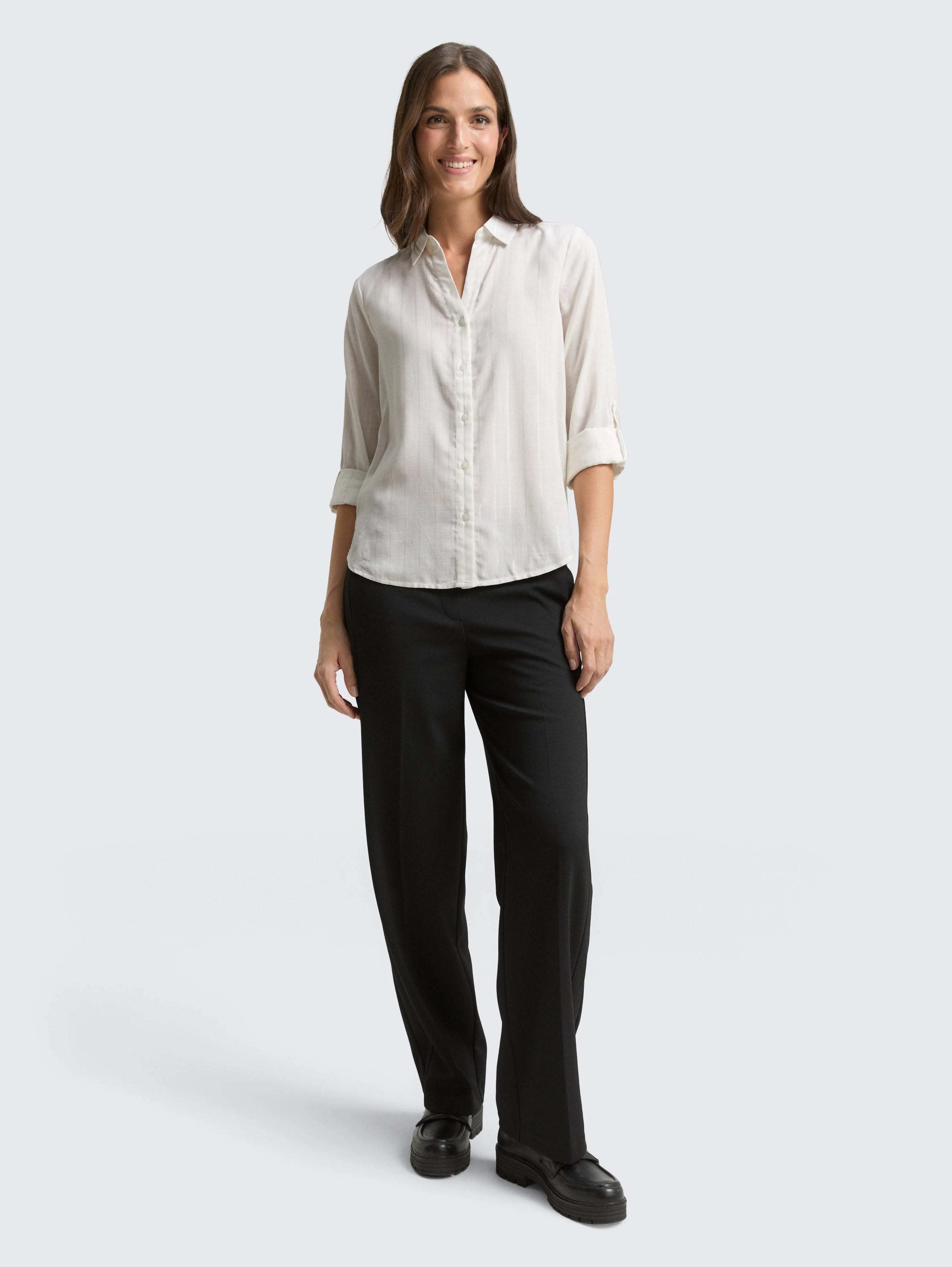 Tom Tailor_0_Blouse with Glitter-Effect Stripes_1048687_39186_02