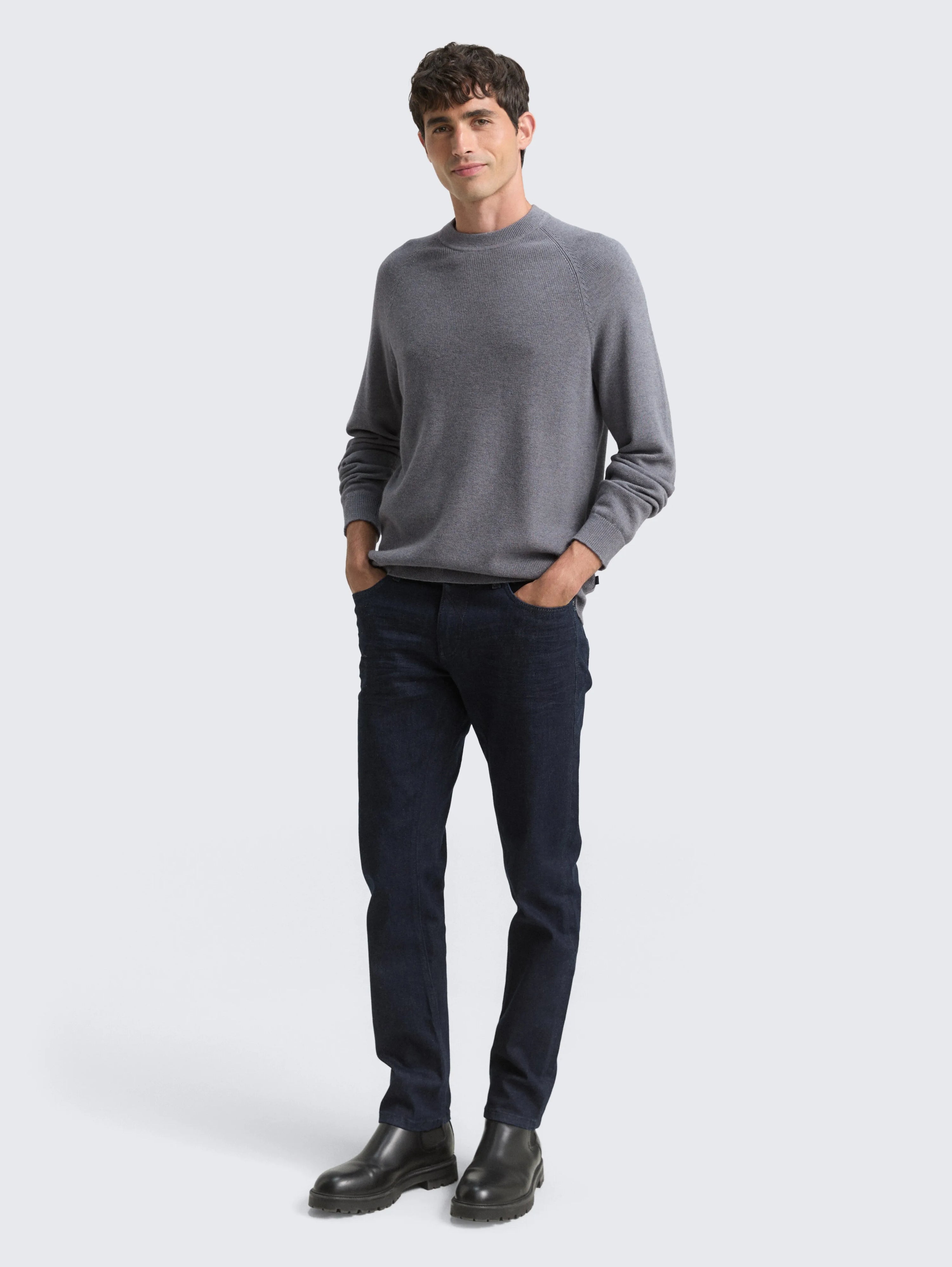 Tom Tailor_0_Knitted Jumper with Wool Content_1048779_38679_02