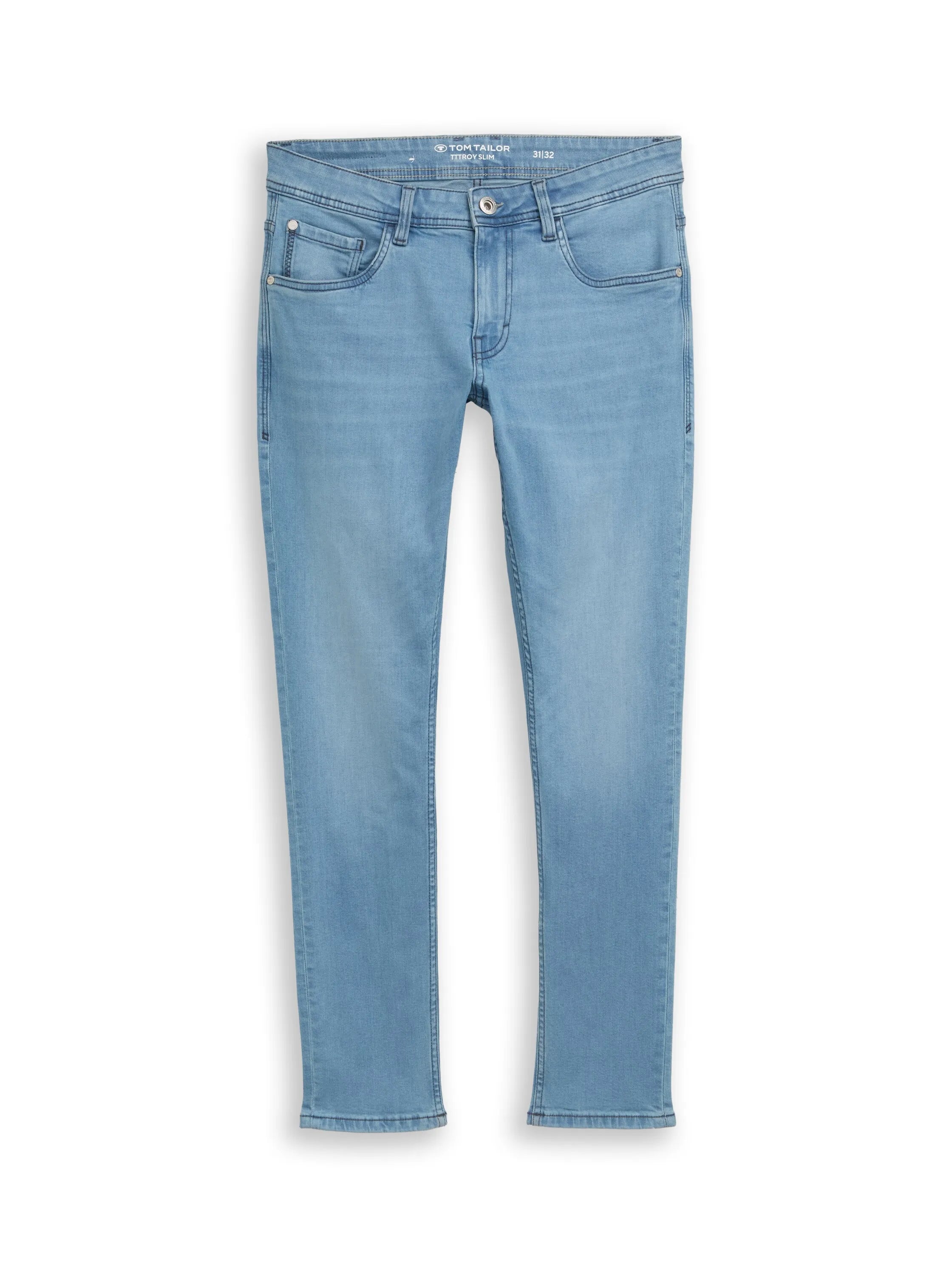 Tom Tailor Light Stone Blue Denim Men Tttroy Slim Jeans SKU: 1048840_10142 Image 06